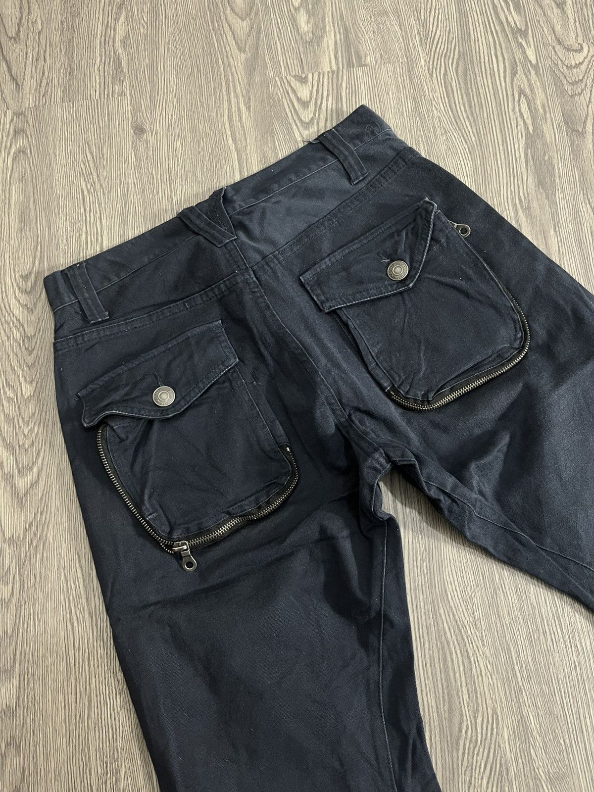 PPFM Vtg 90s PPFM Biker cargo pants Size US 33 - 6 Thumbnail