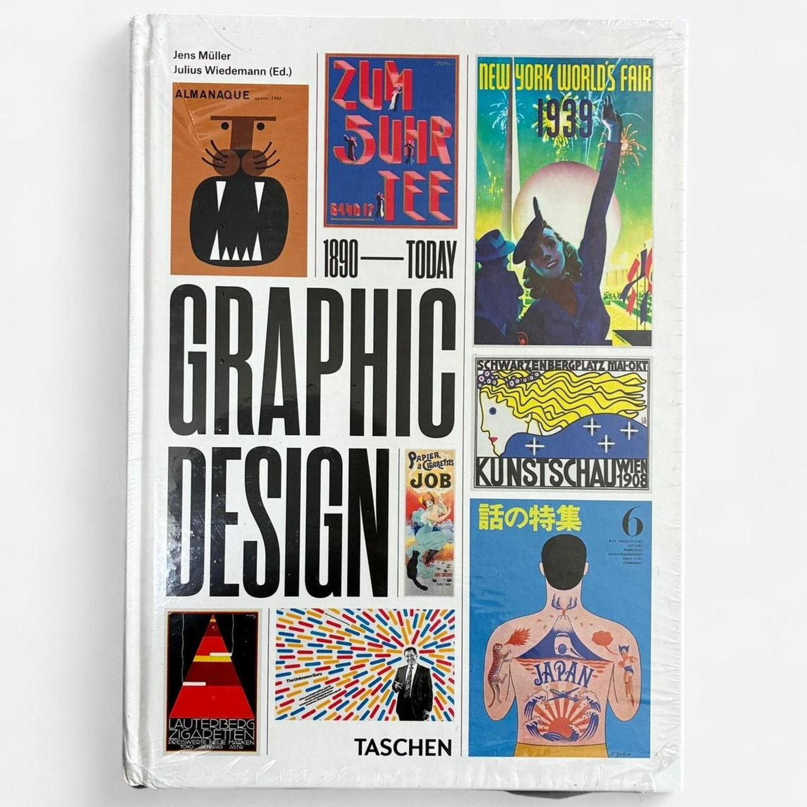 Taschen × Vintage TASCHEN Graphic Design: 1890 - Today Hardcover Size ONE SIZE - 1 Thumbnail