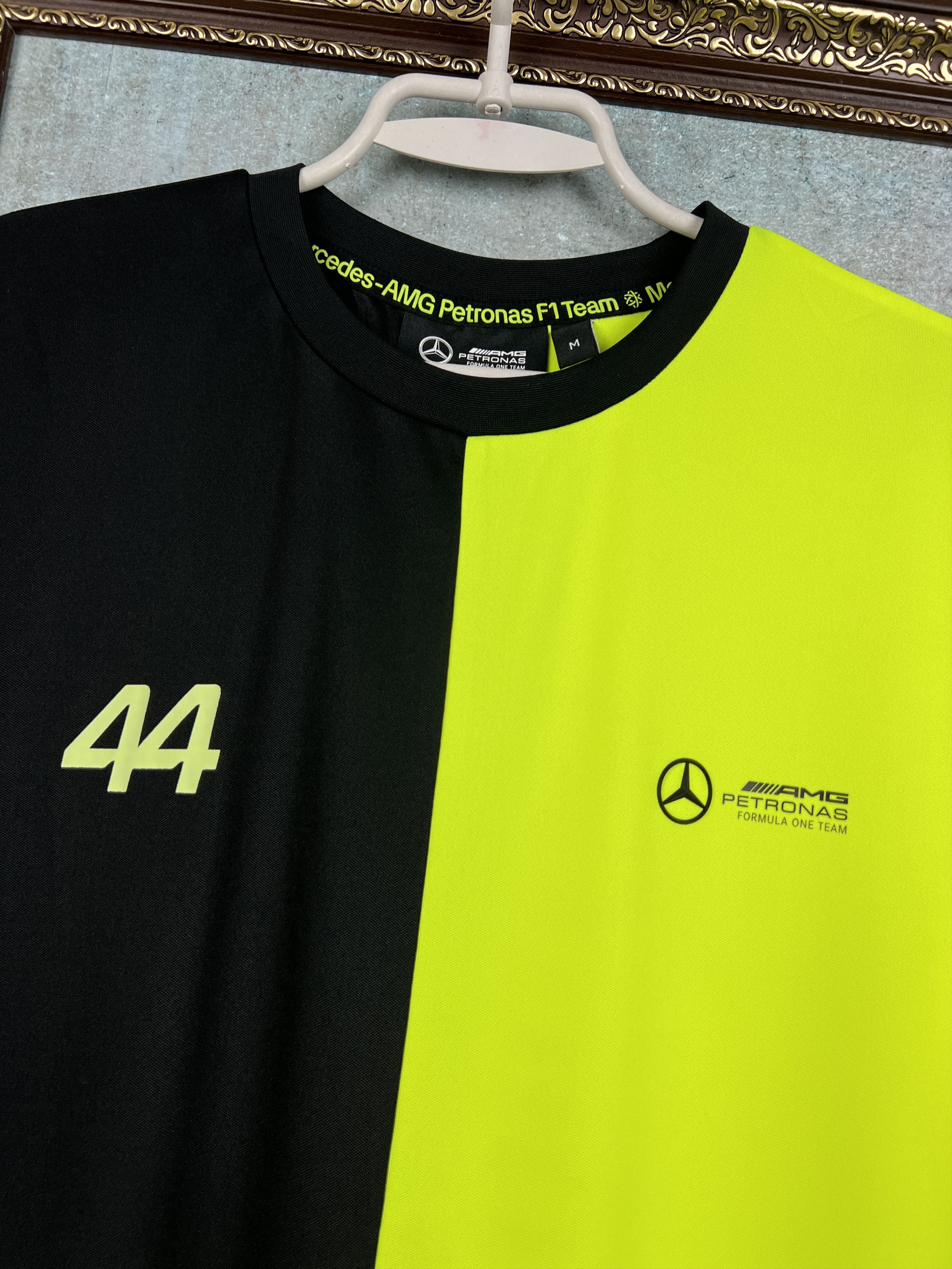 Vintage Mercedes F1 Lewis Hamilton Racing Shirt Jersey Trikot Size US M / EU 48-50 / 2 - 3 Thumbnail