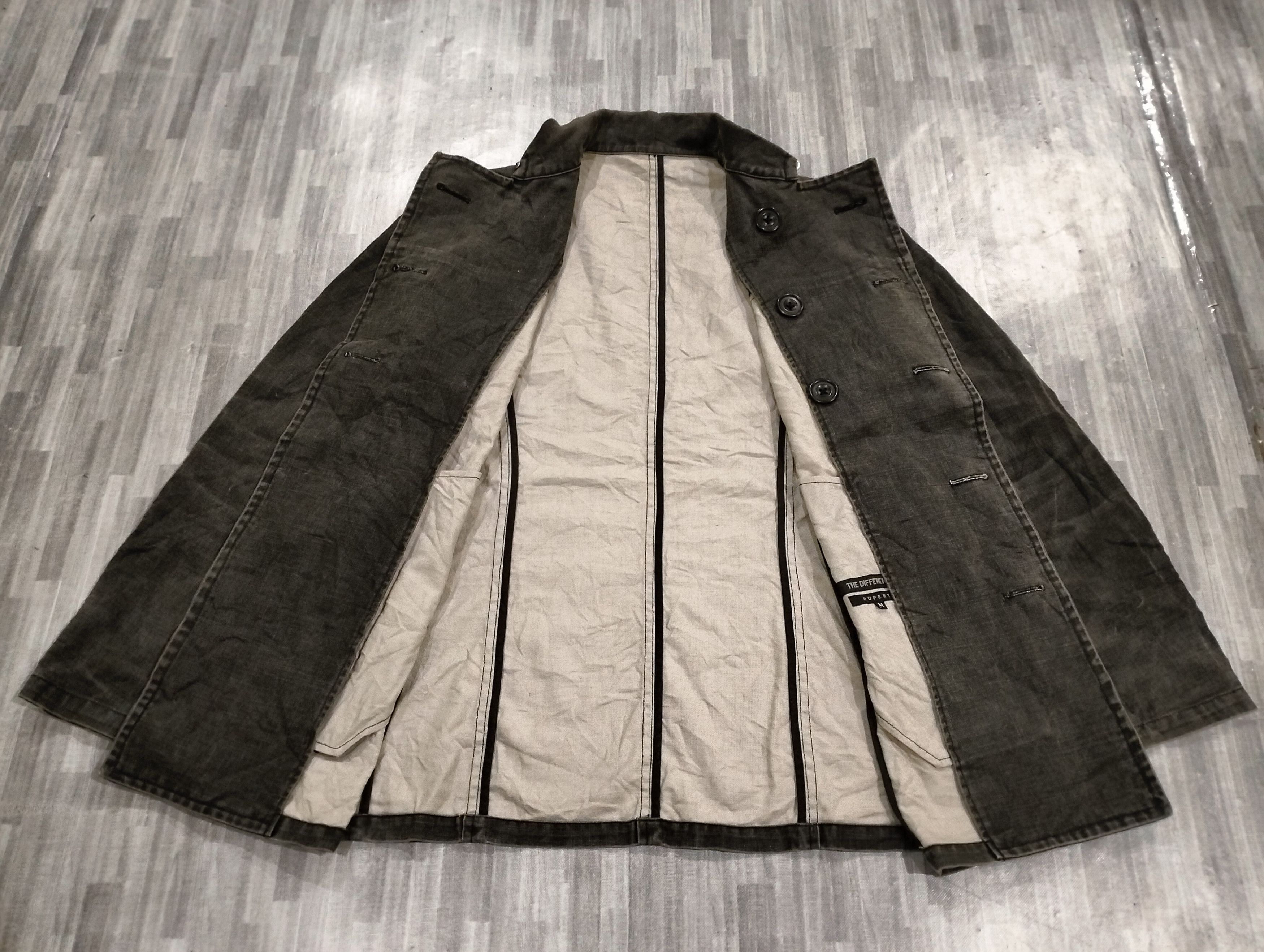 The Difference The Difference Rupert Double Breasted Jacket Stonewash Size US M / EU 48-50 / 2 - 3 Thumbnail