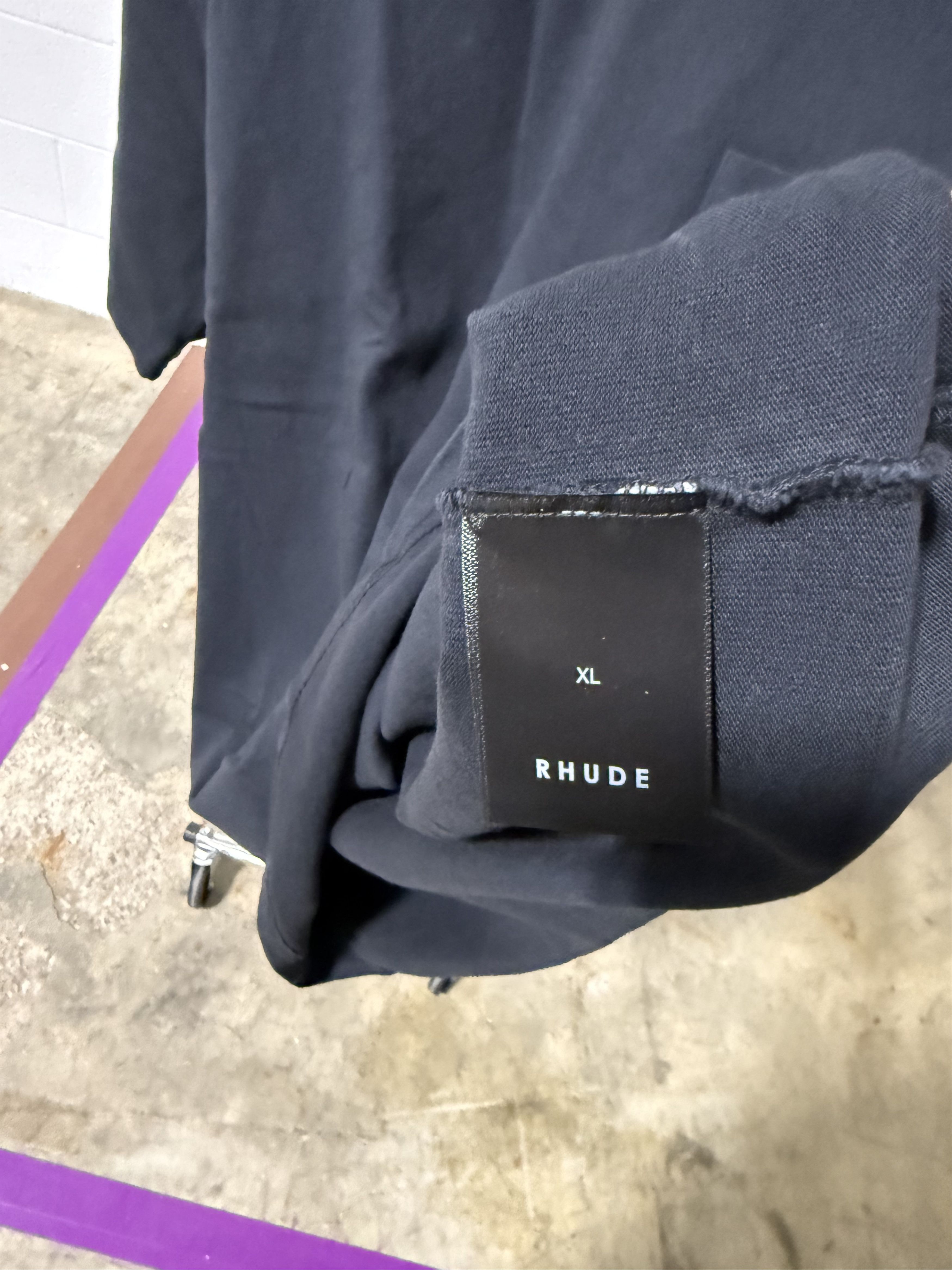Rhude Rhude Moonlight Wolf Pocket Tee 'Vintage Black' Size US XL / EU 56 / 4 - 2 Thumbnail