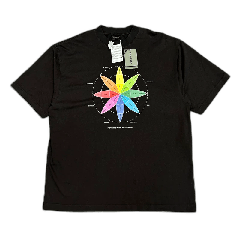 Balenciaga Balenciaga 25 Color Palette Short Sleeve Tee Size US L / EU 52-54 / 3 - 1 Thumbnail