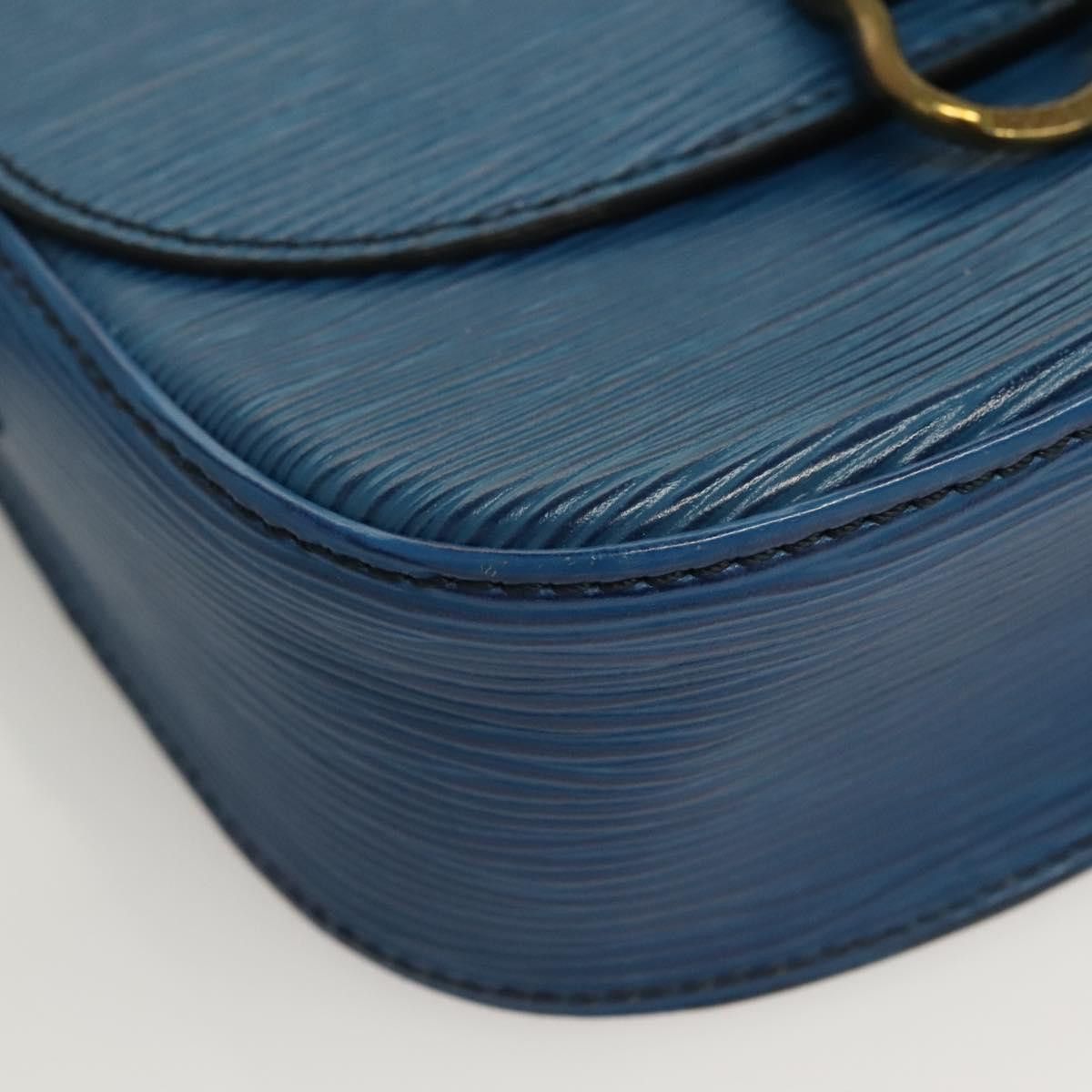 Louis Vuitton LOUIS VUITTON Epi Saint Cloud PM Shoulder Bag Blue M52195 Size ONE SIZE - 14 Thumbnail