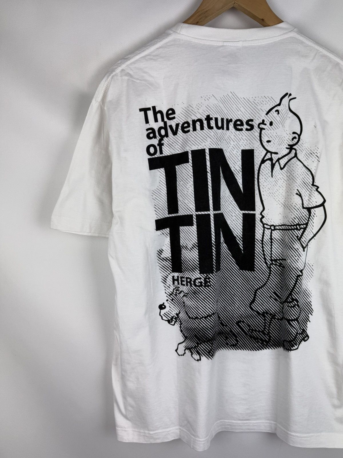 Other The Adventures Of Tintin Vintage 00s Movie T Shirt Size XL Size US XL / EU 56 / 4 - 14 Thumbnail