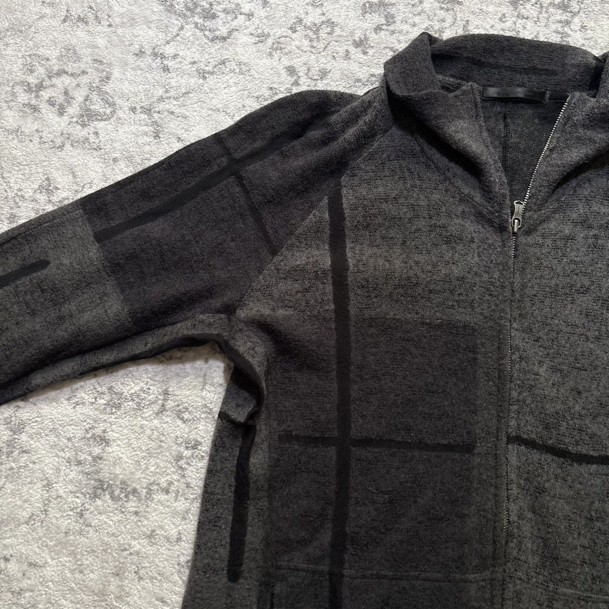 The Viridi-anne The Viridi-Anne Geometric Zip-Up Wool Sweater Size US L / EU 52-54 / 3 - 4 Thumbnail
