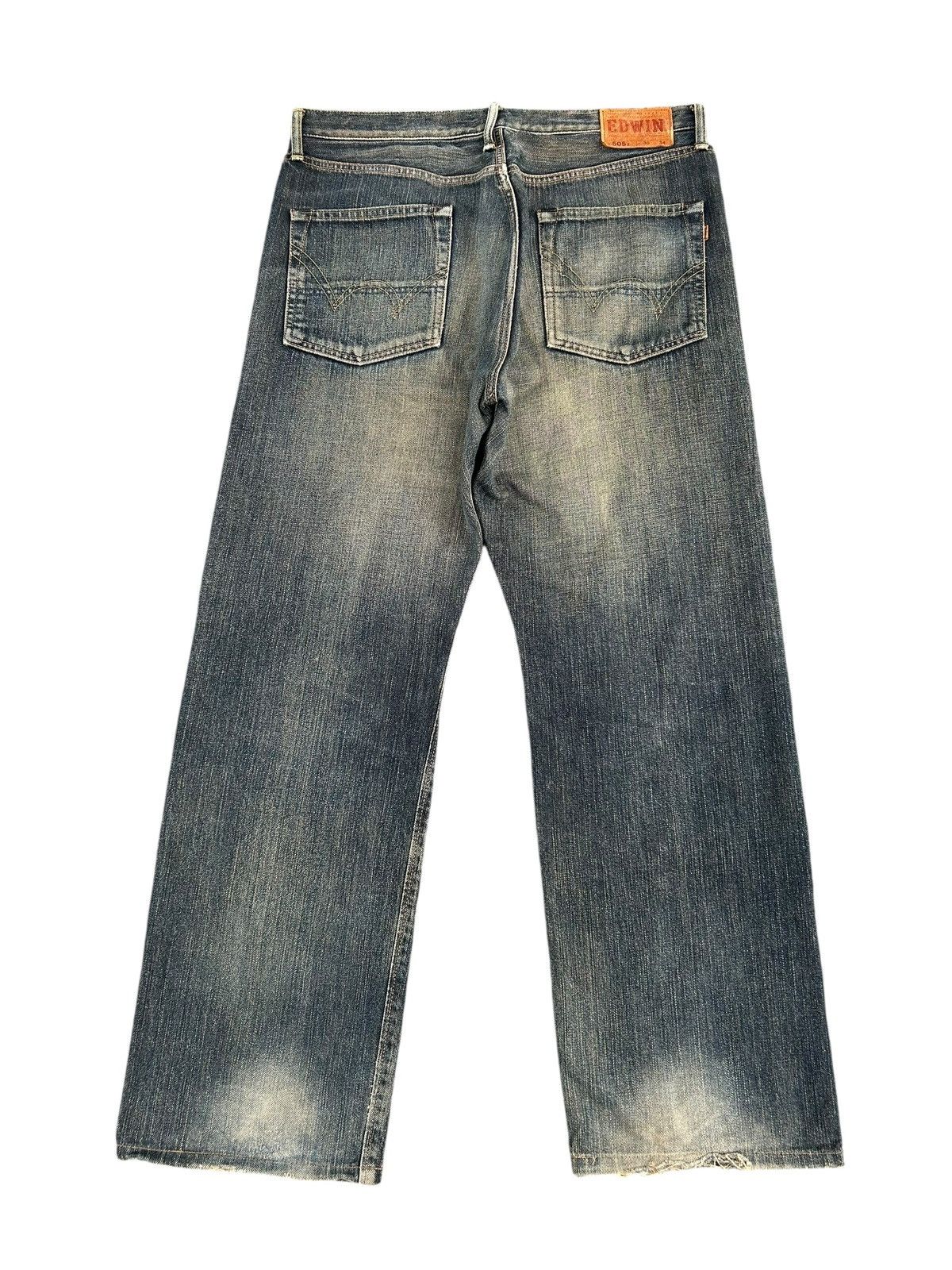 Kapital Vintage Edwin 505z Selvedge Rusty Mud Wash Denim Jeans Size US 37 - 9 Thumbnail