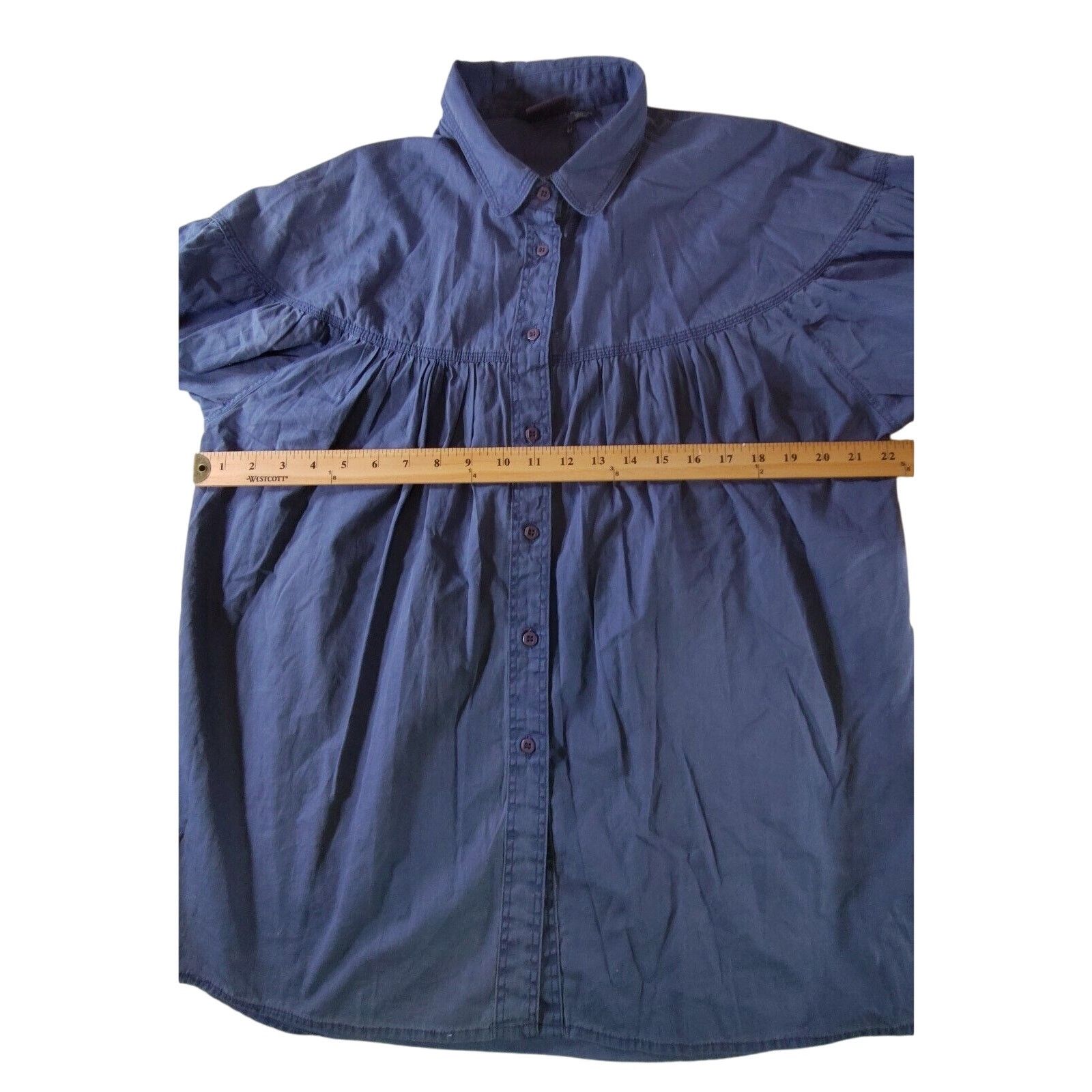 Woolrich Woolen Mills Vintage 70's Woolrich Womens Pleated Button Shirt XL Peasant Size XL / US 12-14 / IT 48-50 - 4 Thumbnail