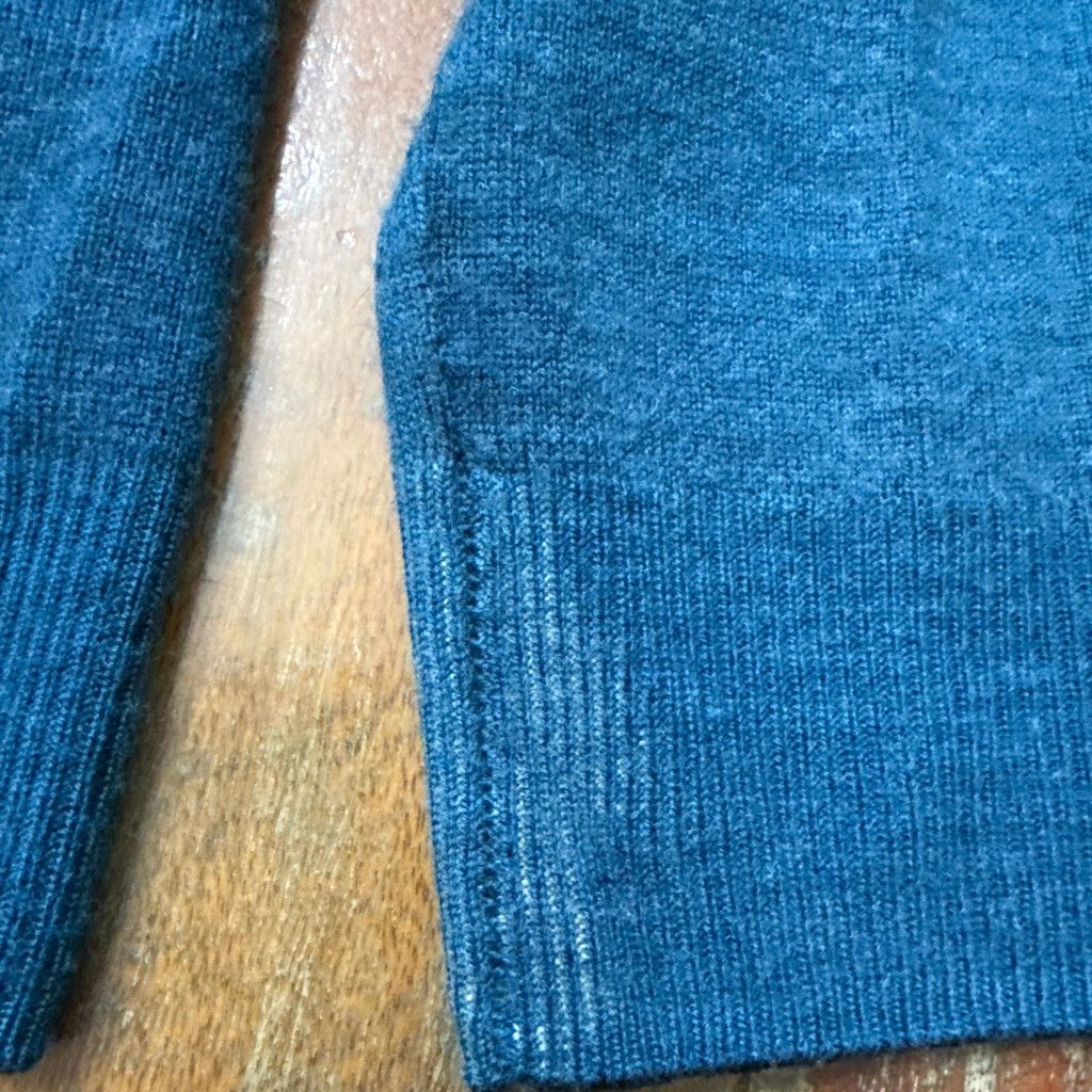 7 For All Mankind 7 For All Mankind Women’s Blue Crewneck Sweater L 100% Wool Size L / US 10 / IT 46 - 7 Thumbnail