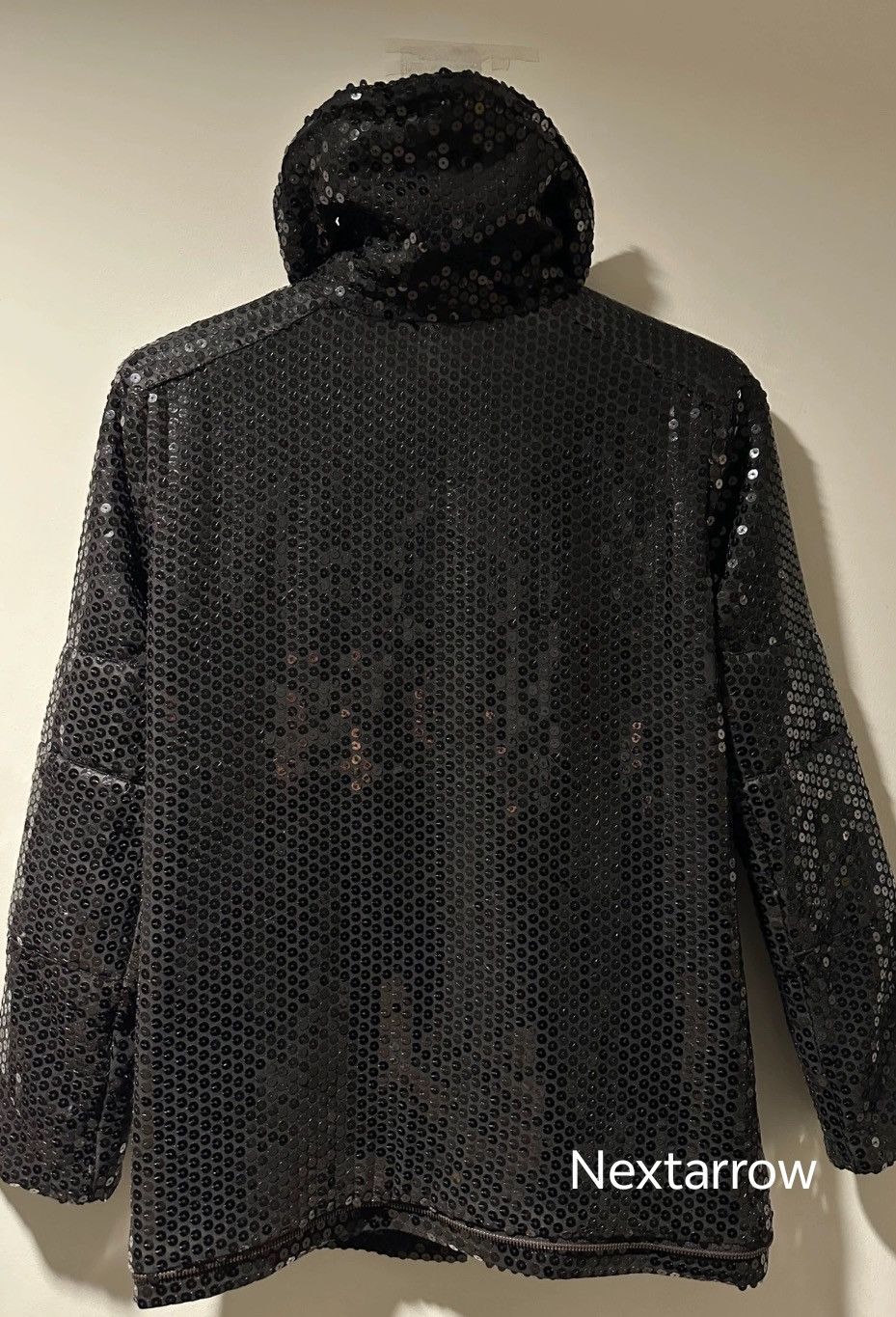 Helmut Lang Helmut Lang 99aw Sequined Astro Biker Jacket2412-Nextarrow Size US XS / EU 42 / 0 - 2 Thumbnail