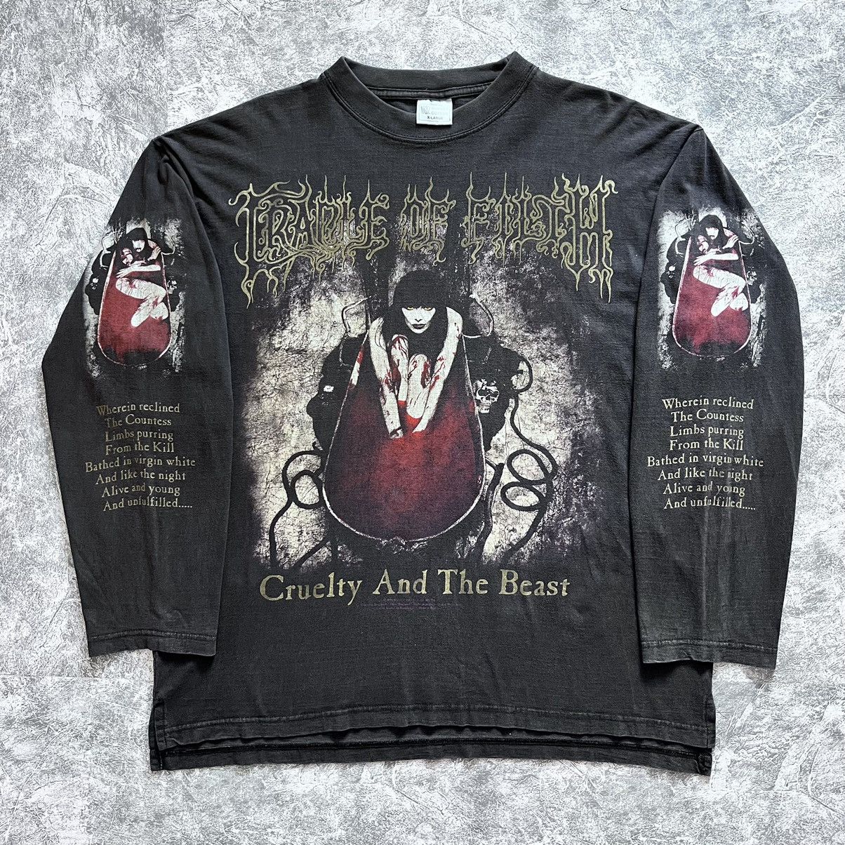 Band Tees × Screen Stars × Vintage Vintage 1998 Cradle of