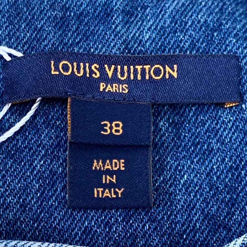 Louis Vuitton Louis Vuitton Navy cotton crewneck sleeveless denim dress Size XS / US 0-2 / IT 36-38 - 6 Thumbnail