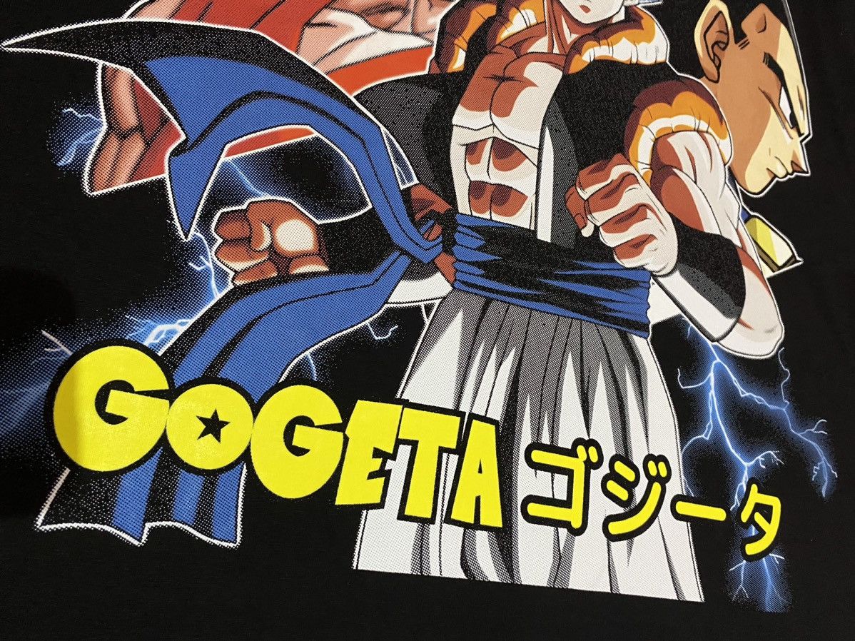 Japanese Brand 🔥RARE🔥 Dragon Ball Z Gogeta Goku Vegeta boot tee anima movie Size US L / EU 52-54 / 3 - 14 Thumbnail
