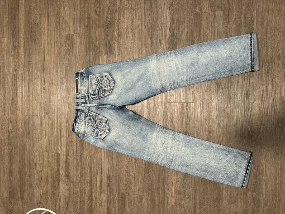 Rock Revival Rock Revival Straight Leg Jeans Size US 32 / EU 48 - 3 Thumbnail