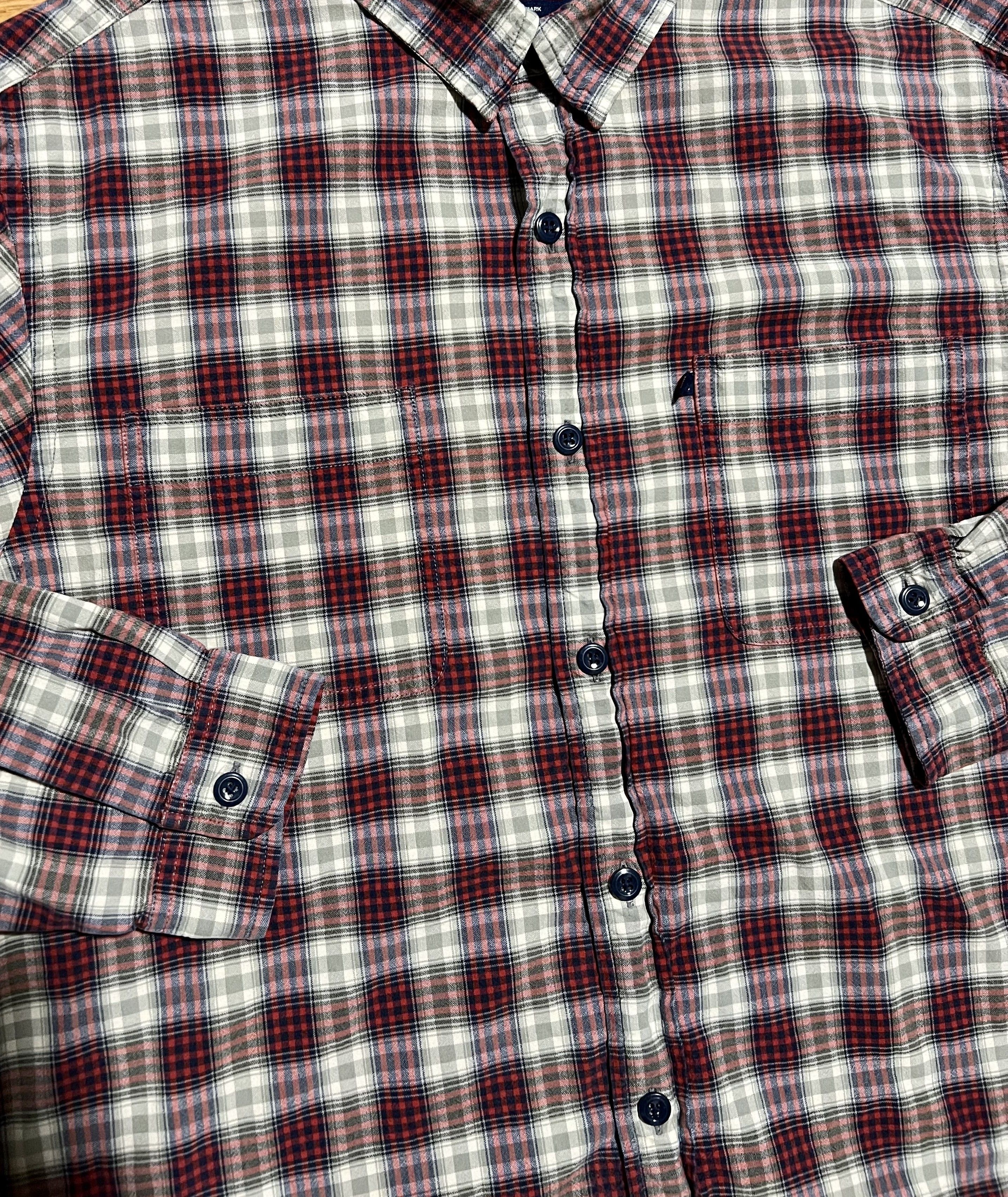Ralph Lauren Ralph Lauren Polo Jeans 90s/Y2K Vintage Plaid Flannel Shirt Size US XL / EU 56 / 4 - 4 Thumbnail