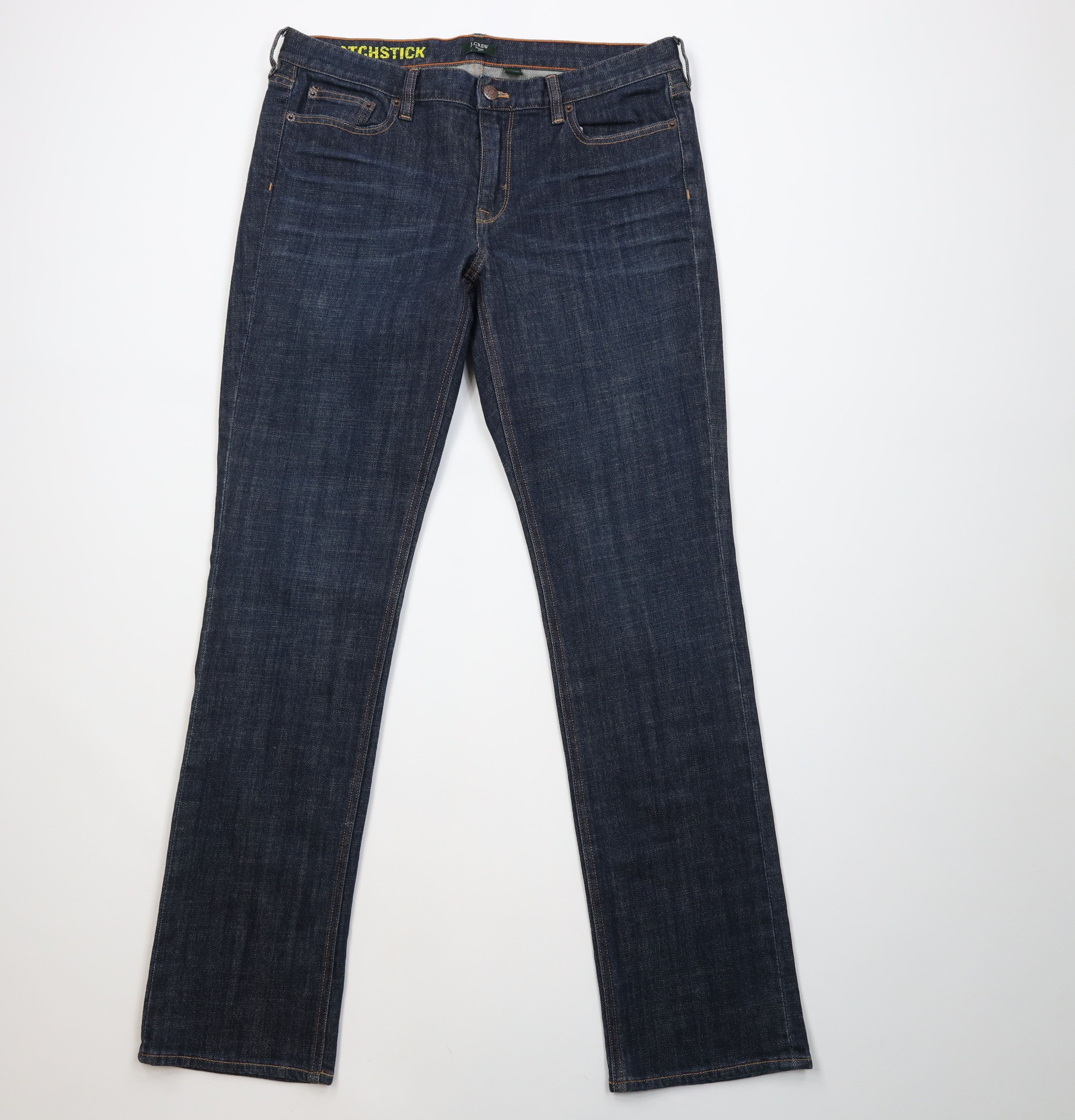 J.Crew Vintage Y2K J Crew Matchstick Straight Leg Jeans Blue Size 32" / US 10 / IT 46 - 1 Thumbnail