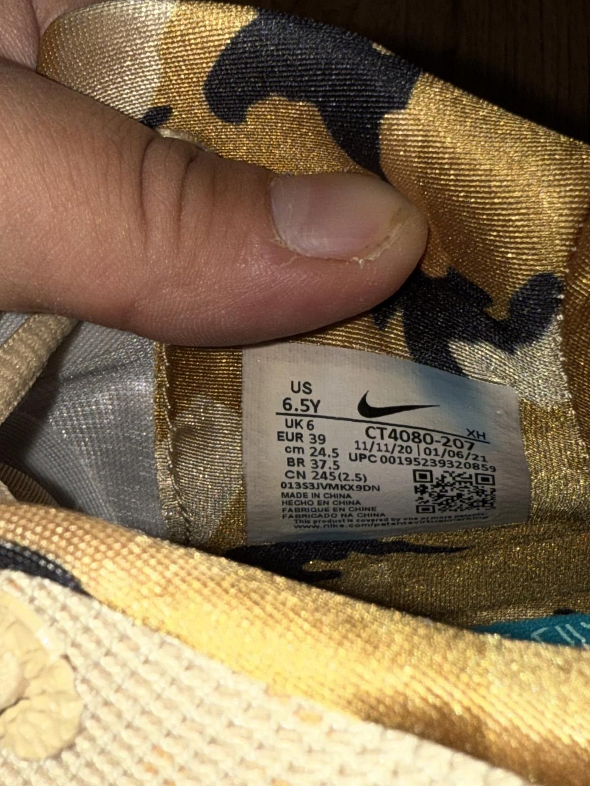 Nike Nike Kyrie 7 Ripple (Gs) Size US 6.5 / EU 39-40 - 11 Thumbnail