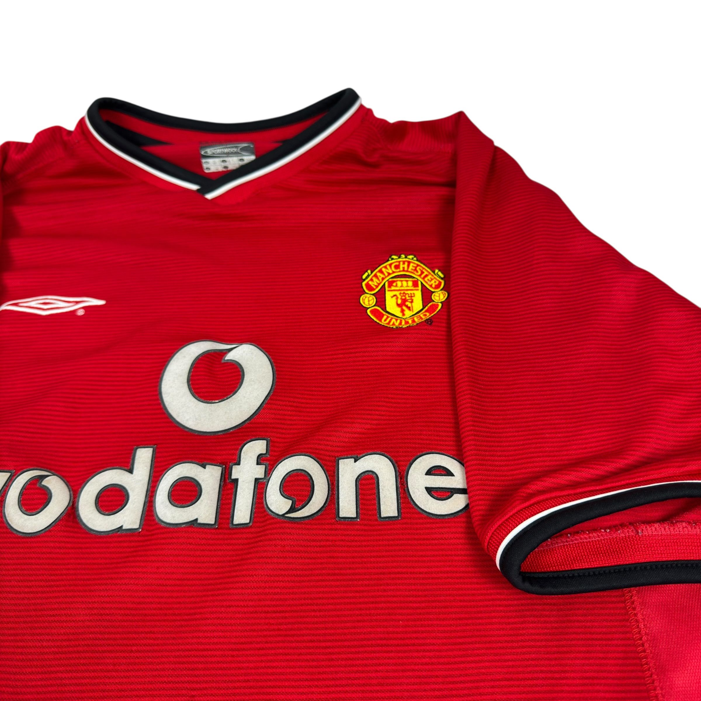 Umbro × Vintage Umbro Sportwool Men's Manchester United F.C. Football Jersey Size US L / EU 52-54 / 3 - 4 Thumbnail