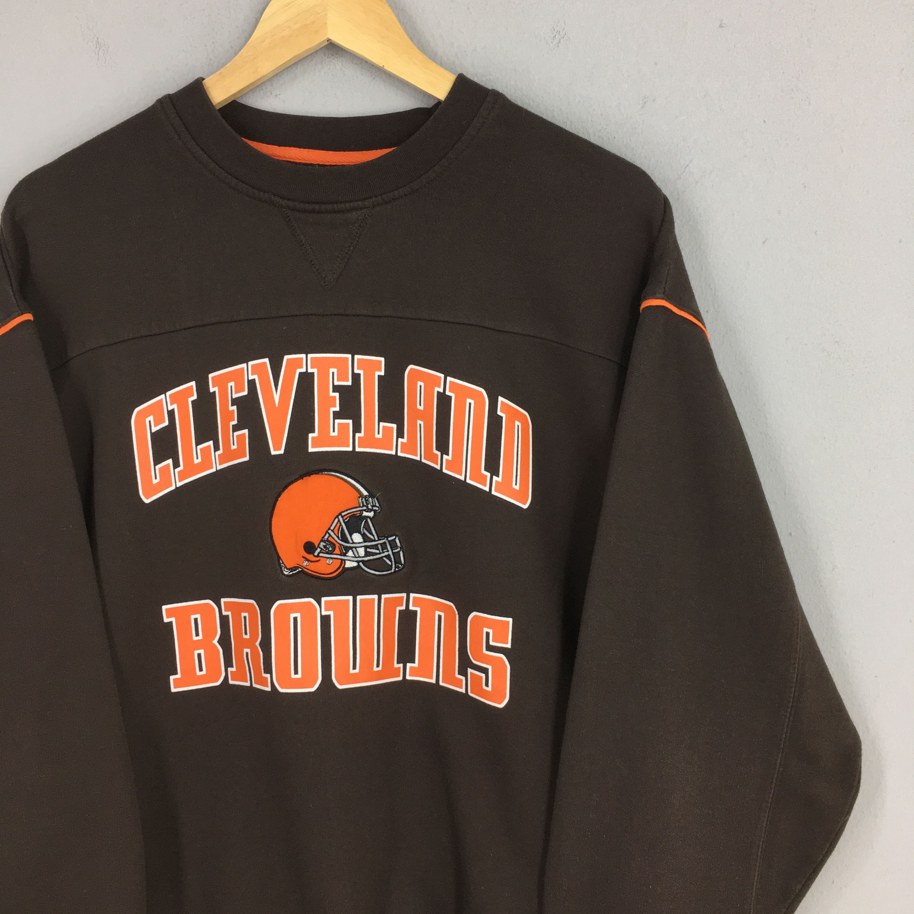 NFL Vintage Cleveland Browns Sweatshirt XLarge Size US XL / EU 56 / 4 - 2 Thumbnail