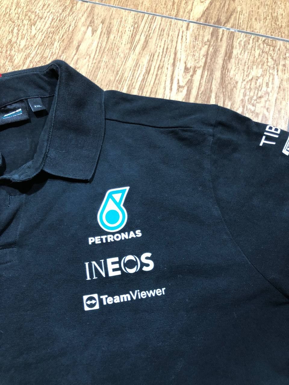 Mercedes-Benz Mercedes Benz Petronas Amg Formula Uno Racing Polo Size US XXL / EU 58 / 5 - 19 Thumbnail