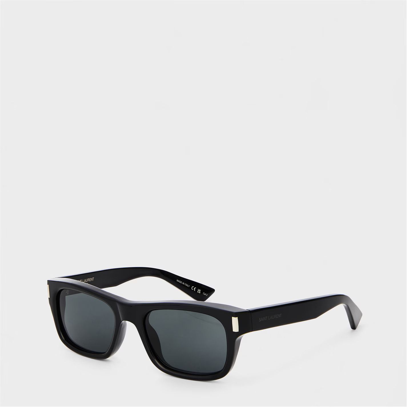Saint Laurent Paris o1g2r1mq0426 Size: OS / Rectangle Sunglasses in Black Size ONE SIZE - 1 Thumbnail