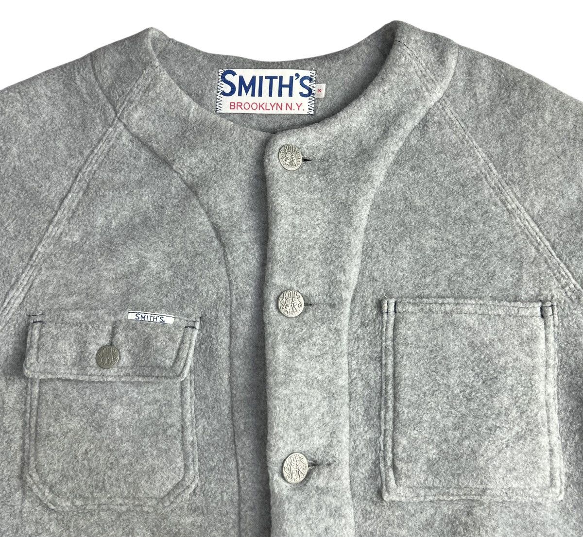 Smith's American × Vintage Vintage Smiths Brooklyn NY Wool Jacket Size S / US 4 / IT 40 - 5 Thumbnail