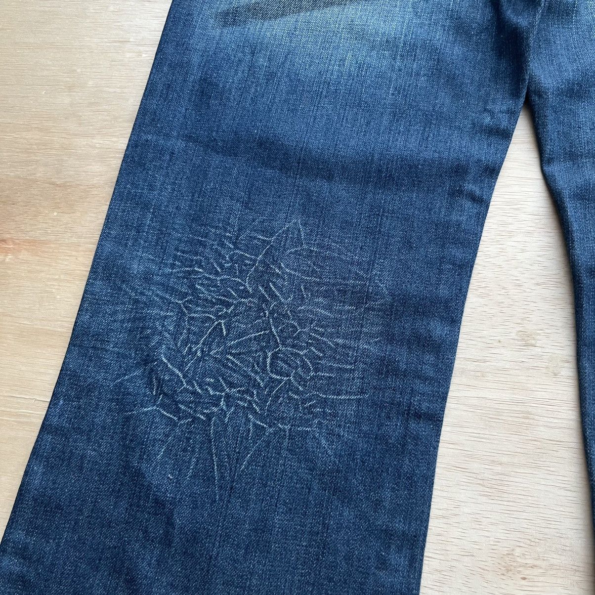 Japanese Brand OSAKA BIG TRAIN DISTRESSED REG FIT LIKE 14th ADDICTION Size US 30 / EU 46 - 4 Thumbnail