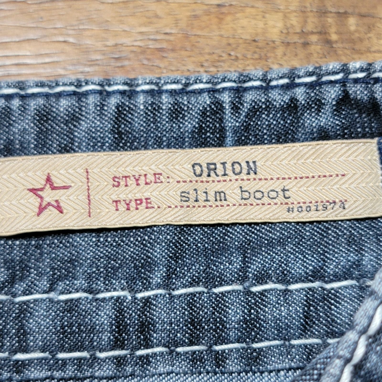 Big Star Big Star Orion Slim Boot Denim Jeans - Size 36S Size US 36 / EU 52 - 6 Thumbnail