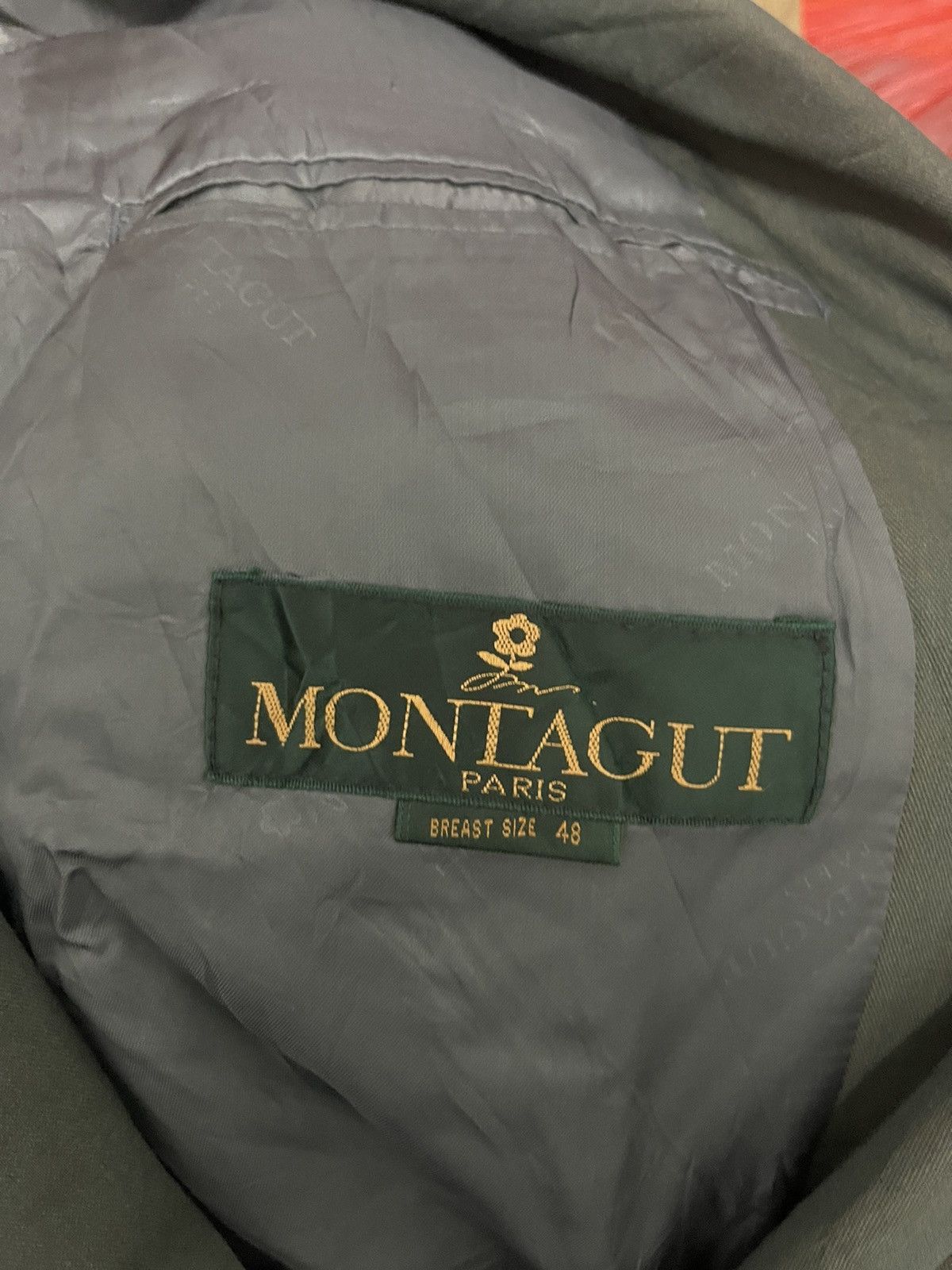 Montagut × Vintage Vintage MONTAGUT Double Breast Luxury Blazer Jacket Size US M / EU 48-50 / 2 - 9 Thumbnail