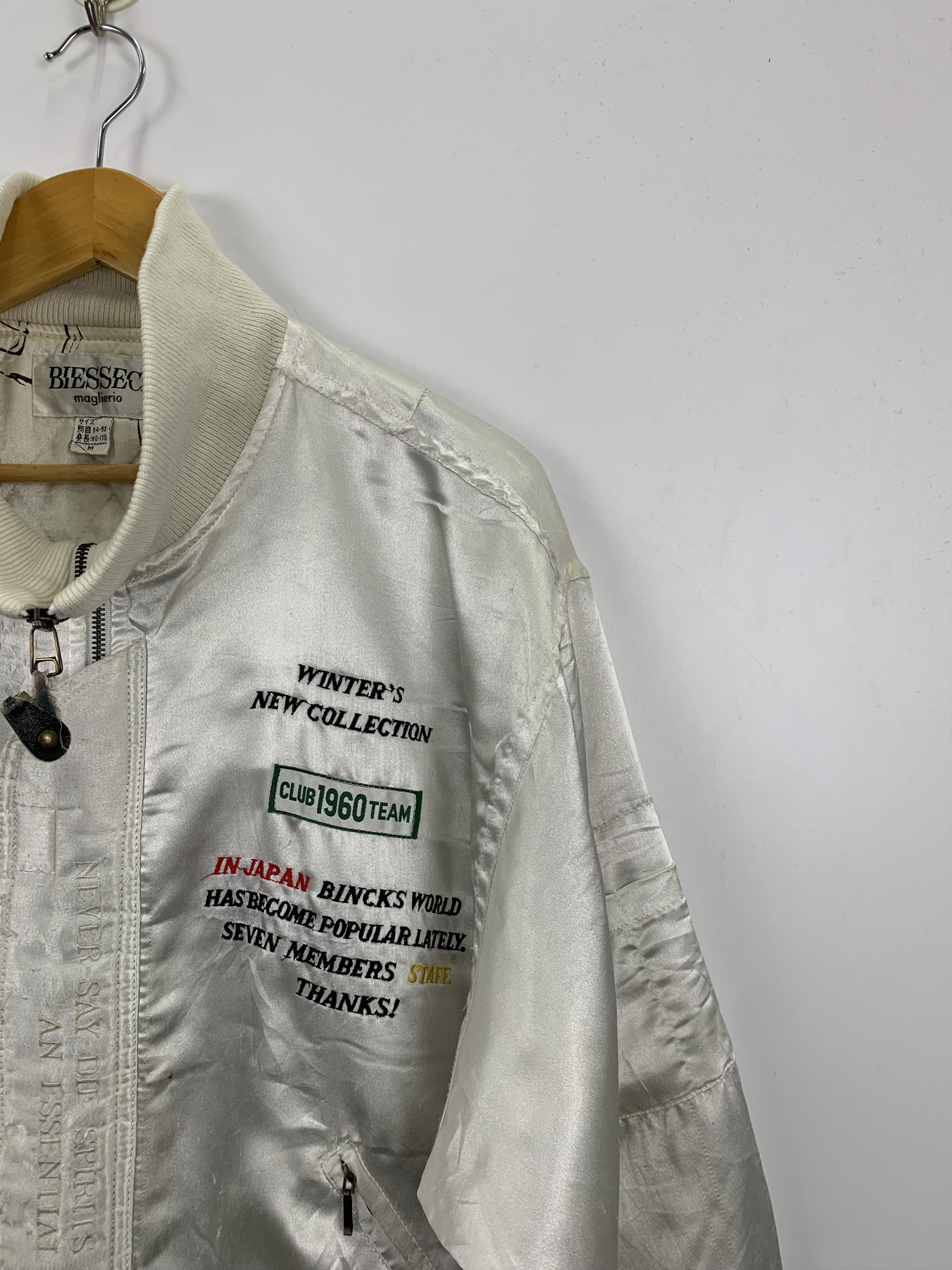 Vintage Vintage Bincks World New Collection Flight Jacket J0907 Size US M / EU 48-50 / 2 - 6 Thumbnail