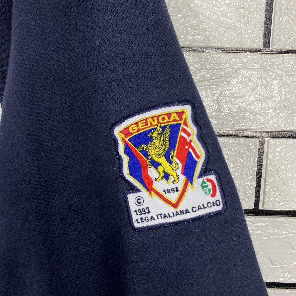 Japanese Brand 📌Vintage Sweatshirt Big Logo Italian Football League Size US L / EU 52-54 / 3 - 14 Thumbnail