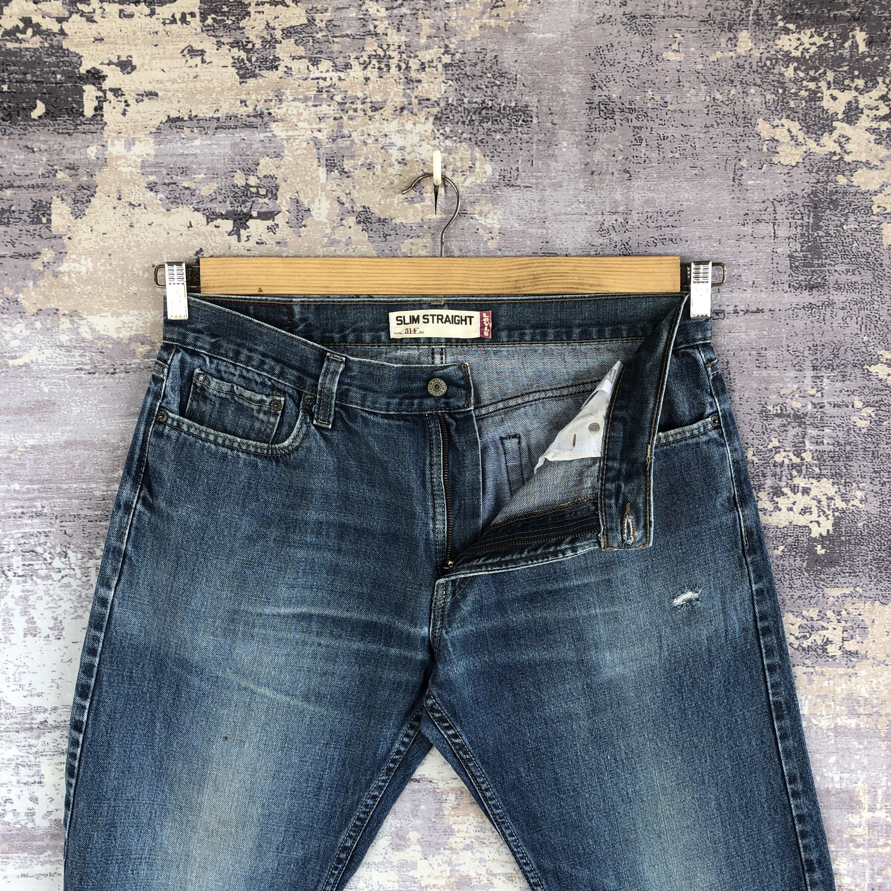Levi's Vintage Levis Jeans Distressed Levi's 514 Faded Denim Size US 34 / EU 50 - 6 Thumbnail
