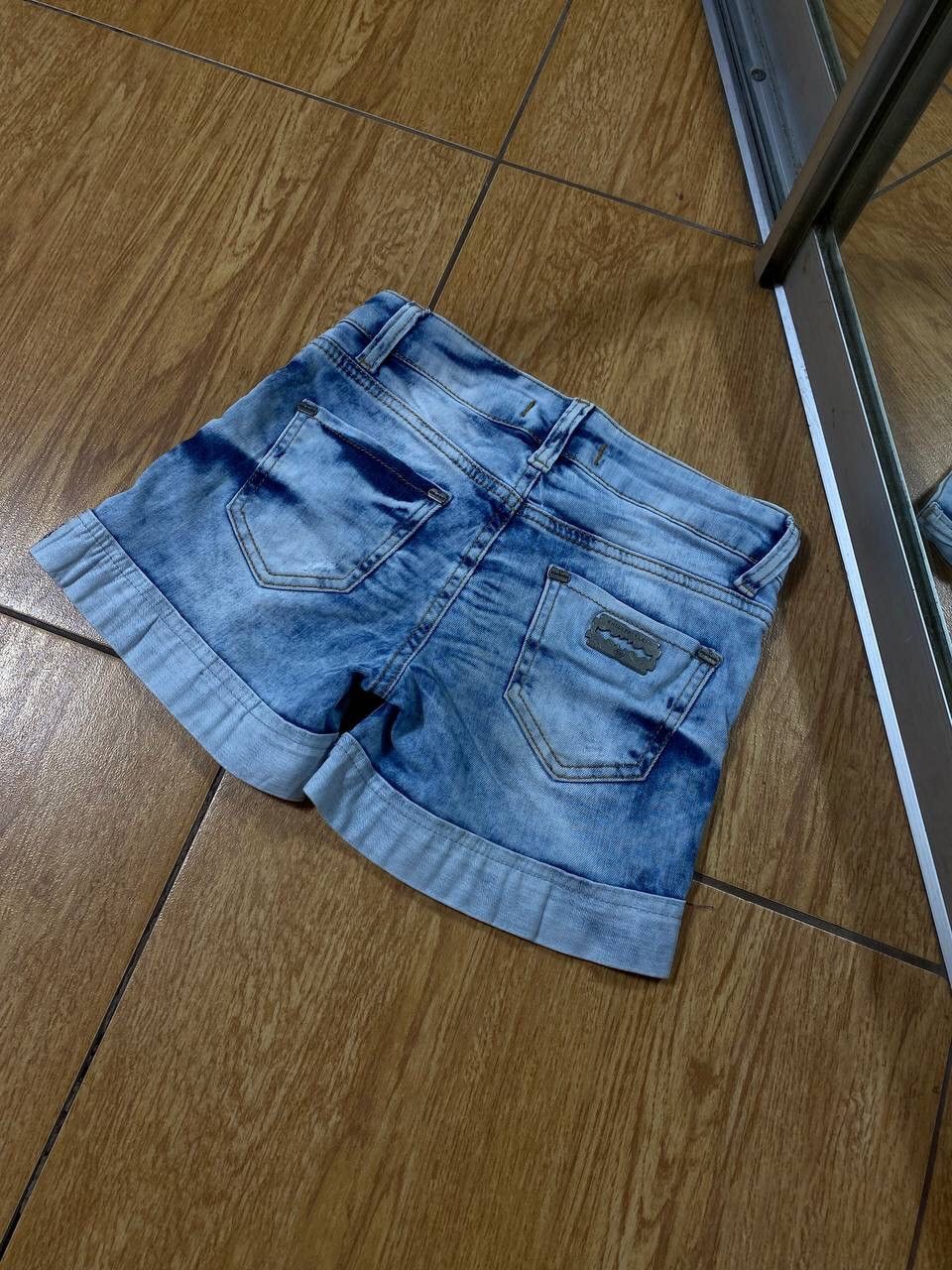 Philipp Plein Philipp Plein Skull Logo Denim Shorts Size US 26 / EU 42 - 8 Thumbnail