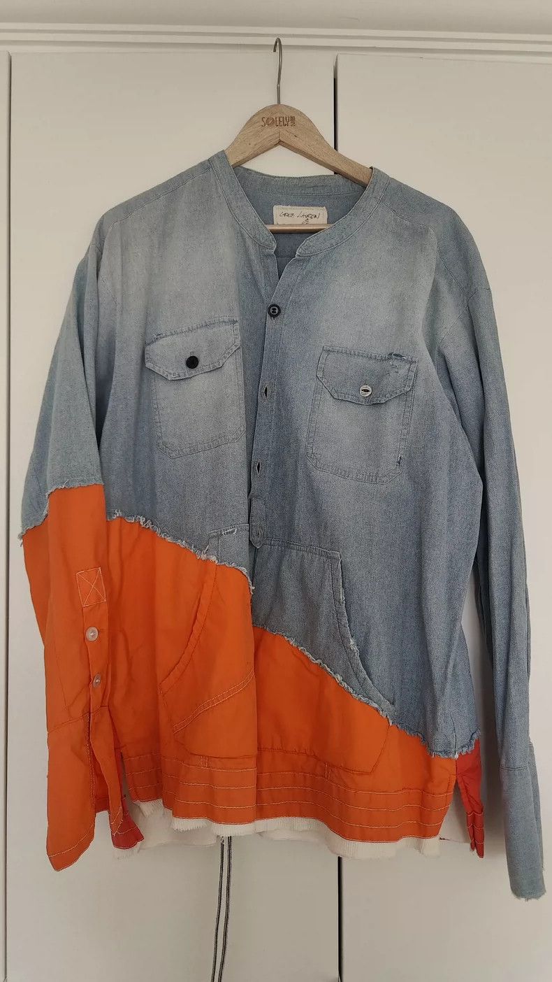 Greg Lauren greg lauren Men's shirts 2506-Nextarrow Size US XXL / EU 58 / 5 - 1 Thumbnail