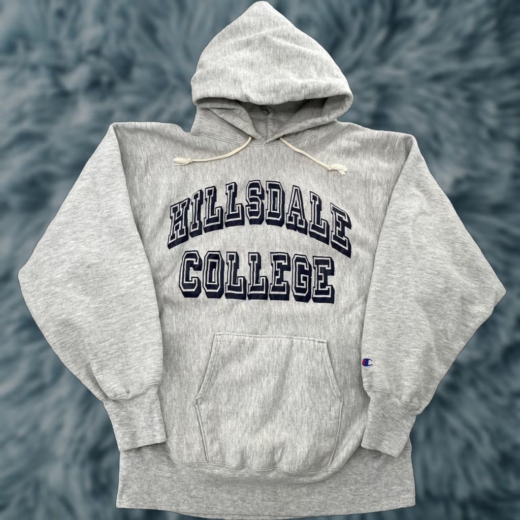 Vintage Champion College Hoodie Adult XL Crew Neck Pullover