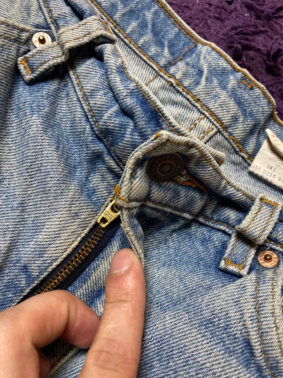 Levi's Distressed Jeans vintage Levi's 505 Y2K streetwear w34 Size US 34 / EU 50 - 5 Thumbnail