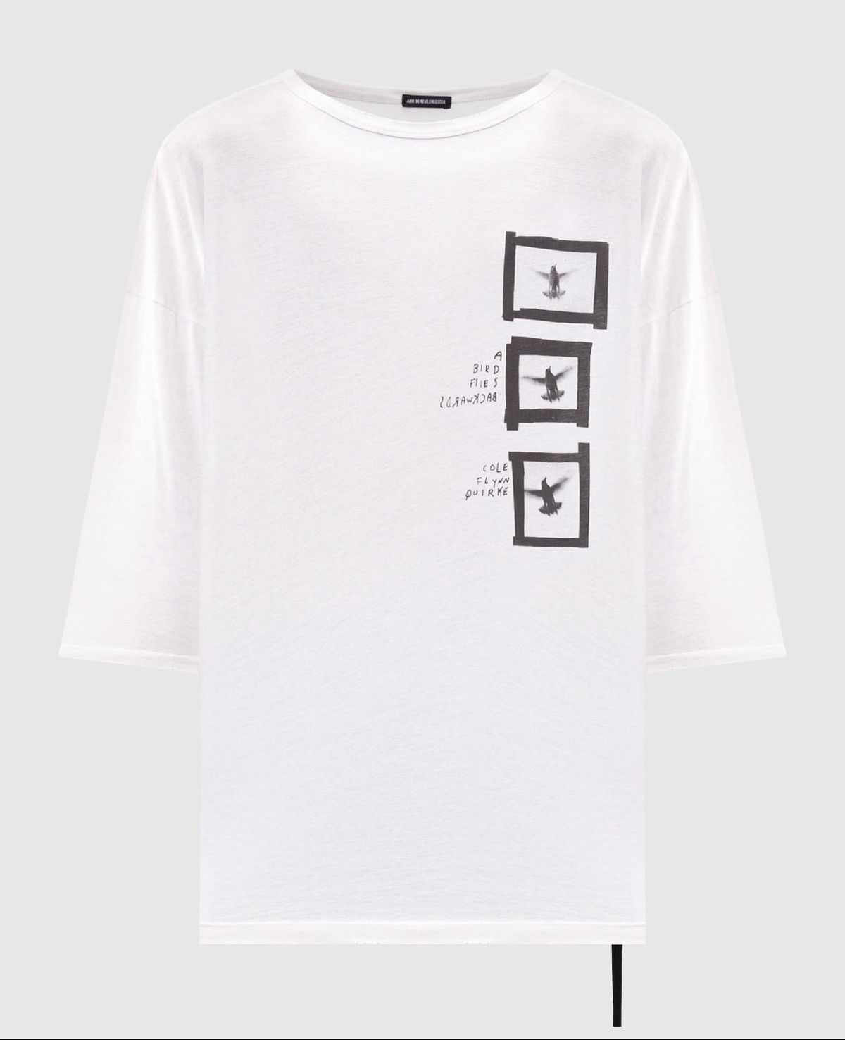 Ann Demeulemeester Paint bird t-shirt S-M | Grailed