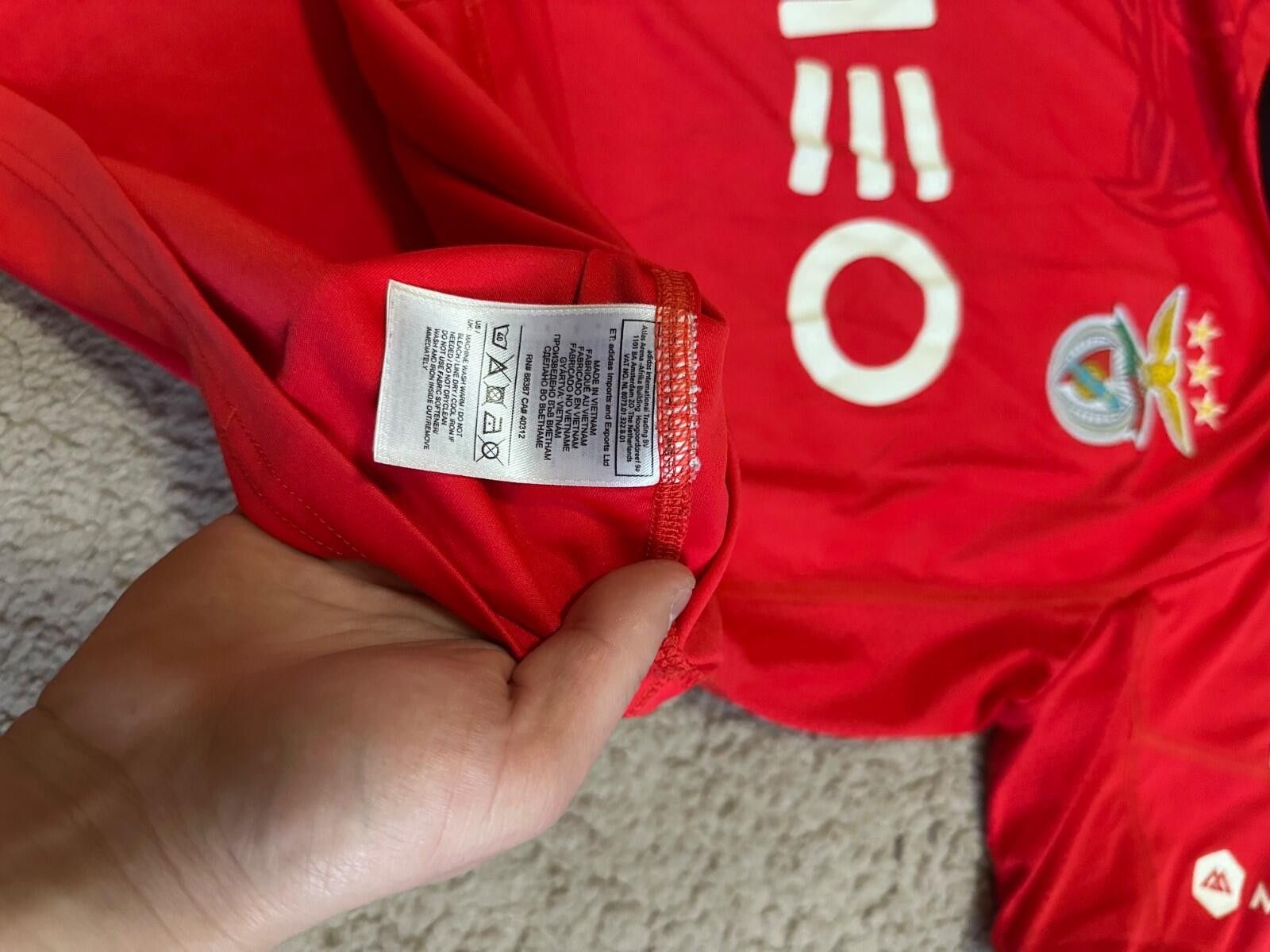 Adidas BENFICA 2013 2014 HOME FOOTBALL SHIRT SOCCER JERSEY Sz M Size US M / EU 48-50 / 2 - 7 Thumbnail