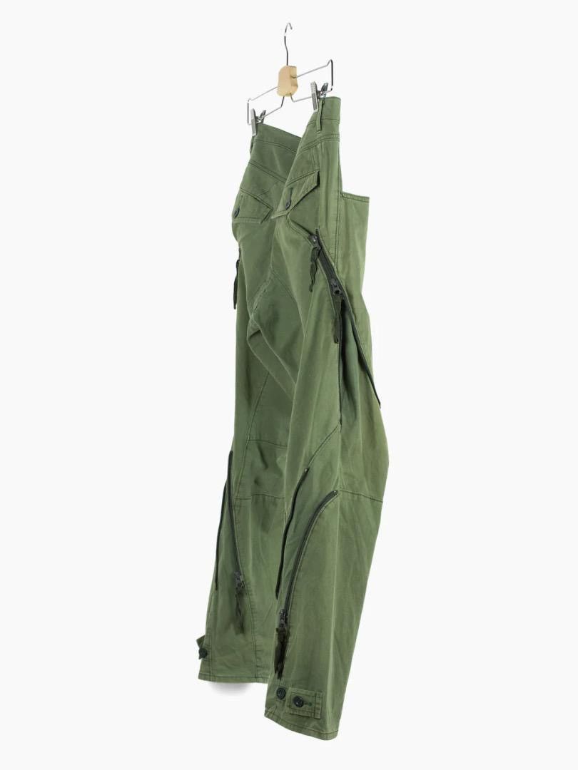 Final Home 90’s Olive Zippered Moto Bondage Pants Size US 30 / EU 46 - 4 Thumbnail