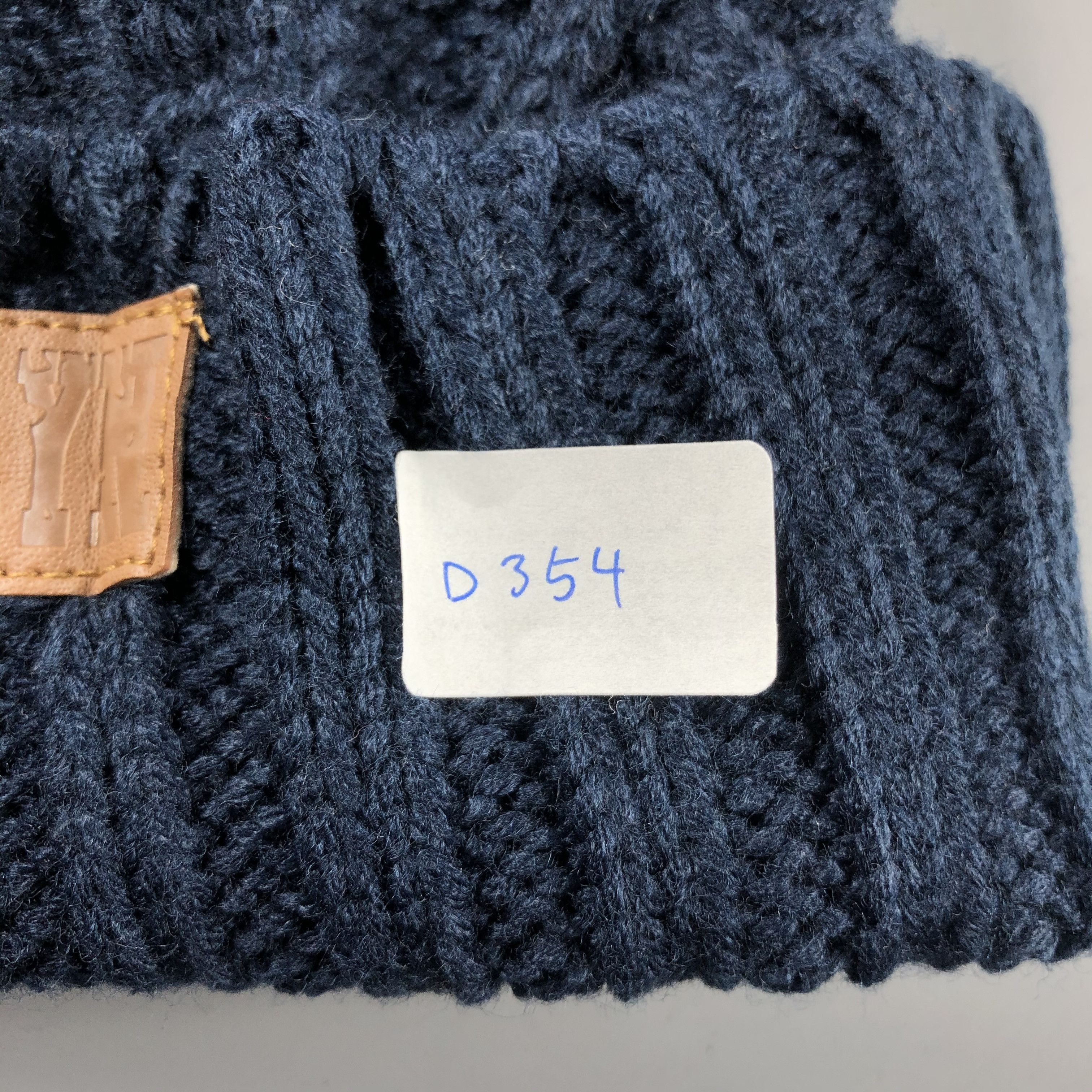 Japanese Brand × Vintage Brooklyn Aran Isle PomPom Beanie Snow Hat Snow Cap -D354 Size ONE SIZE - 6 Thumbnail