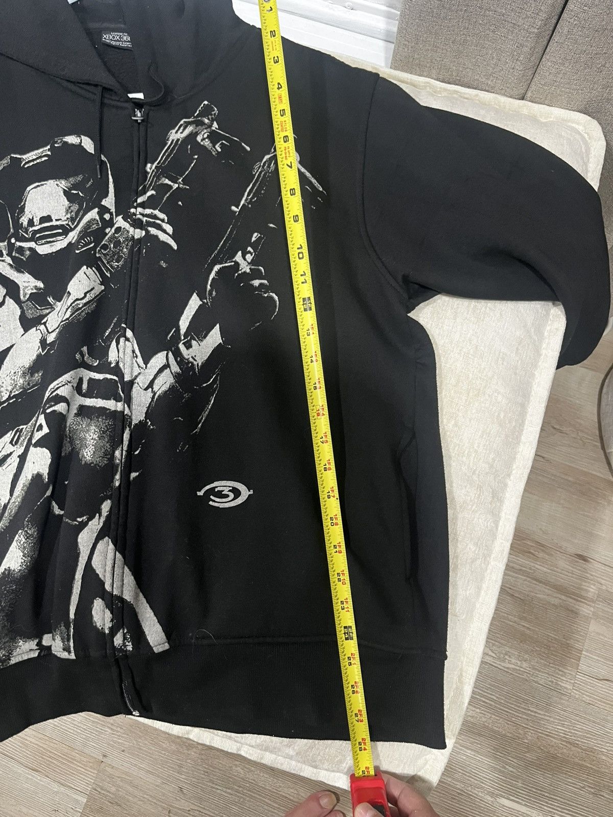 Microsoft Halo 3 Xbox 360 2007 Vintage Grail Rare Hoodie Zipup XL Size US XL / EU 56 / 4 - 3 Thumbnail