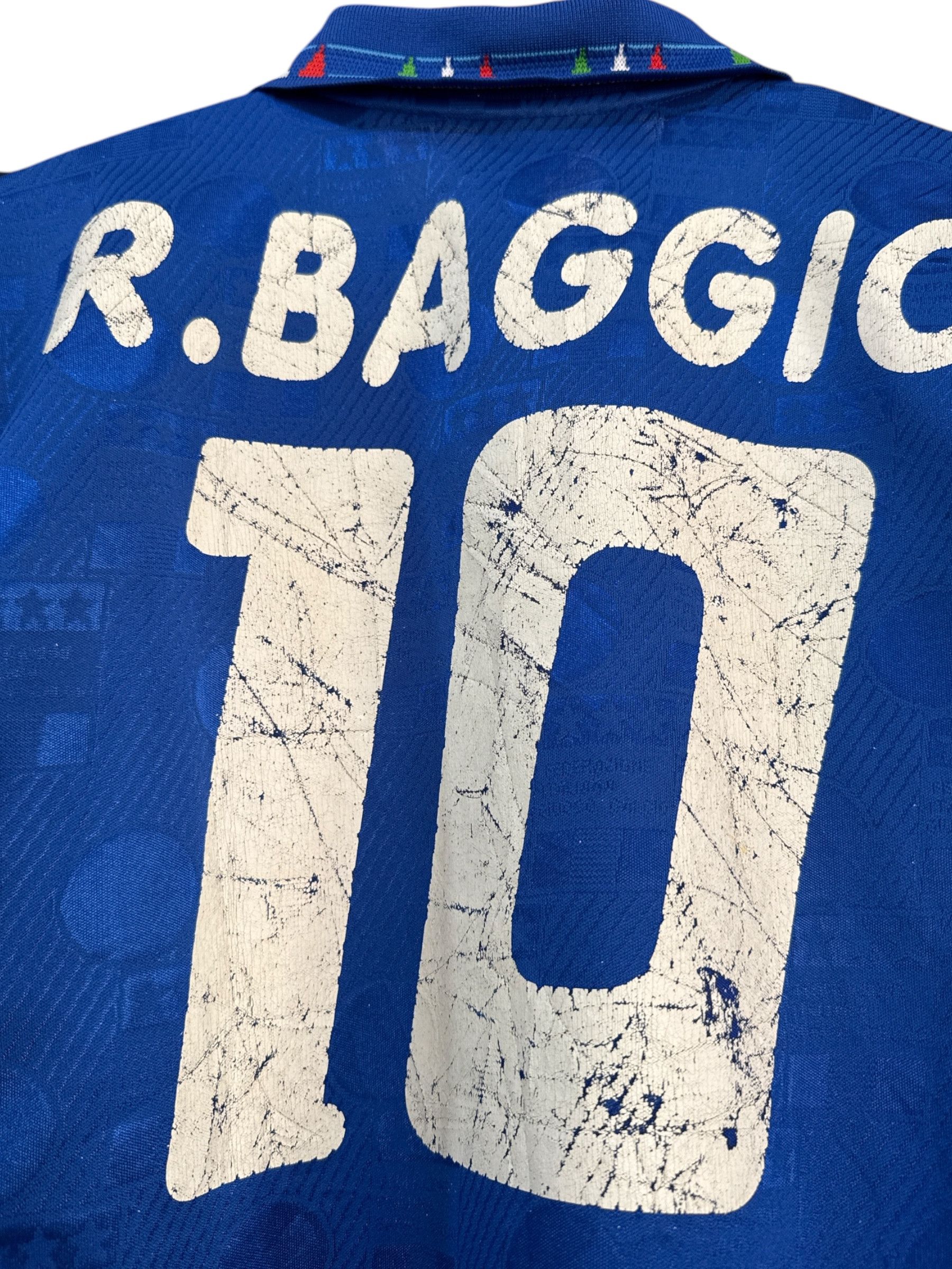 Vintage VINTAGE JERSEY ROBERTO BAGGIO ITALY FEDERATION CALCIO Size US S / EU 44-46 / 1 - 3 Thumbnail