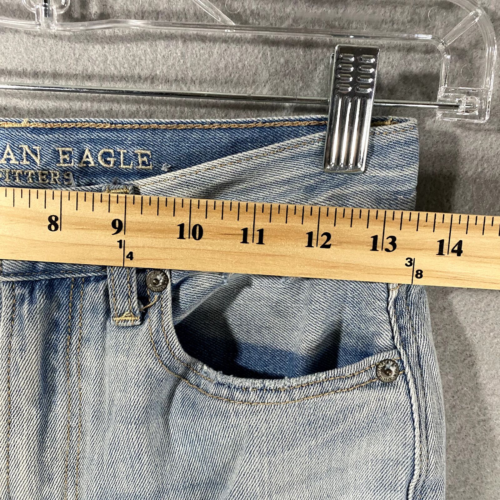 American Eagle Outfitters American Eagle Distressed High Rise Jeans Pants Womans 2 Sho Size 28" / US 6 / IT 42 - 8 Thumbnail