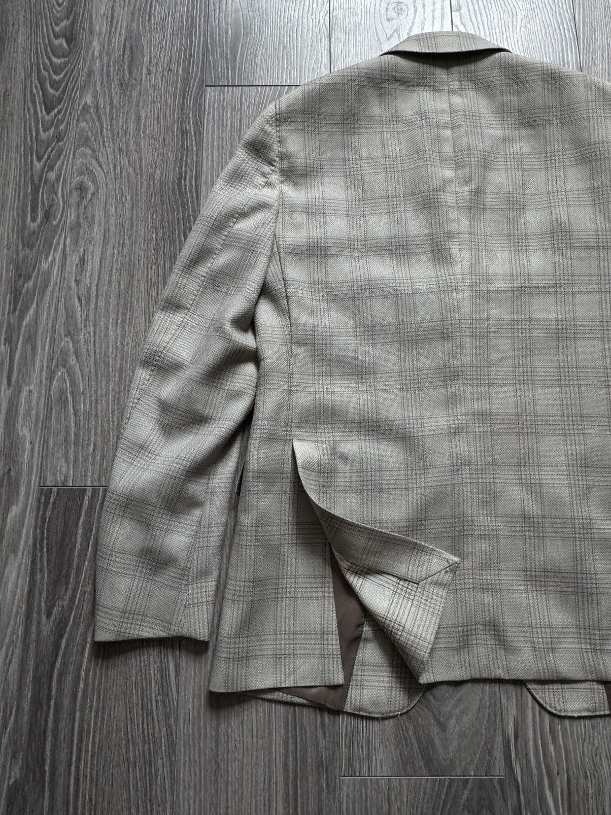 Boggi Boggi Milano Check Plaid Blazer Jacket 48 Size 48R - 15 Thumbnail
