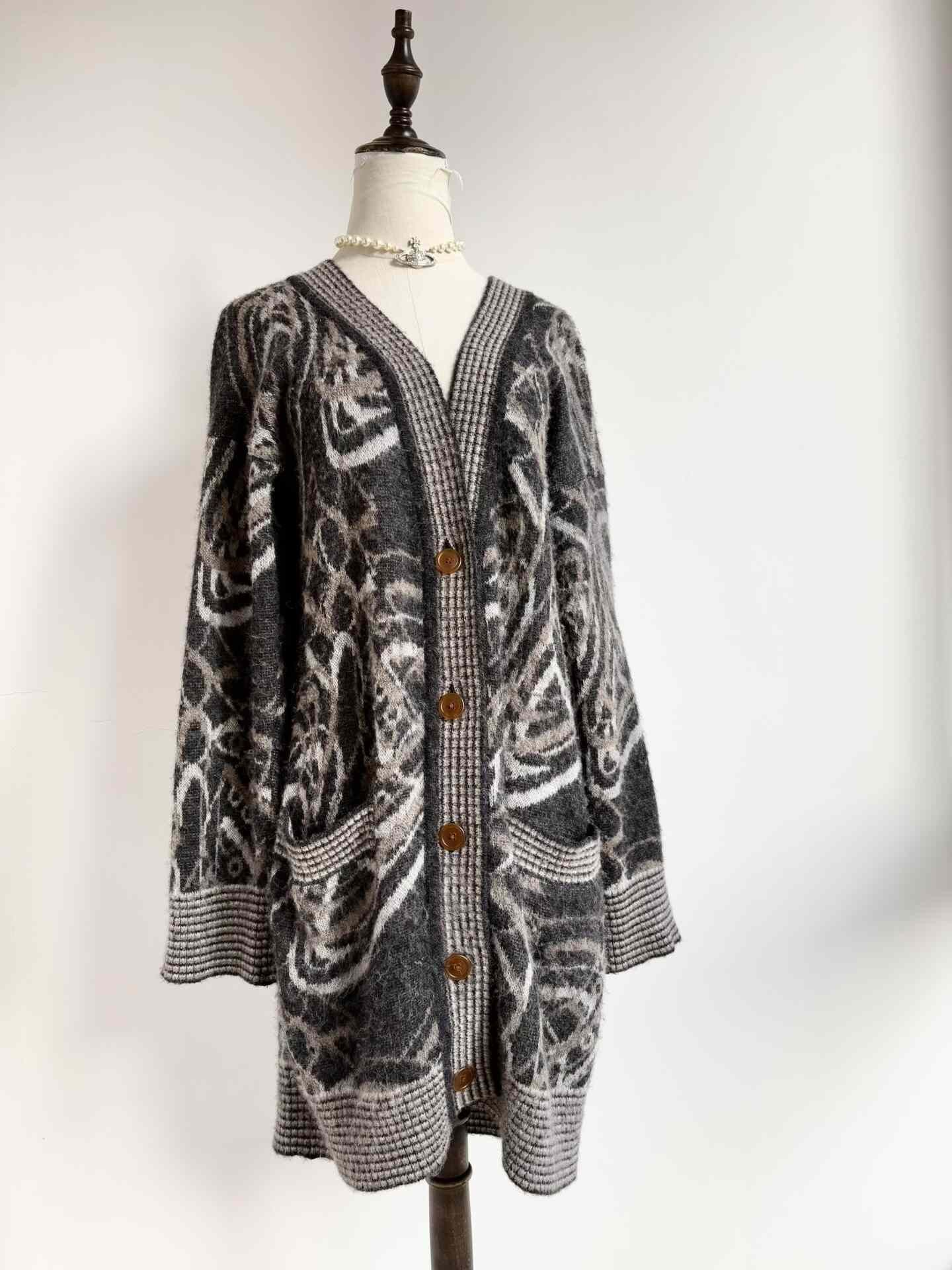 Vivienne Westwood Vivienne Westwood Vintage Saturn Knit Coat Size M / US 6-8 / IT 42-44 - 1 Thumbnail