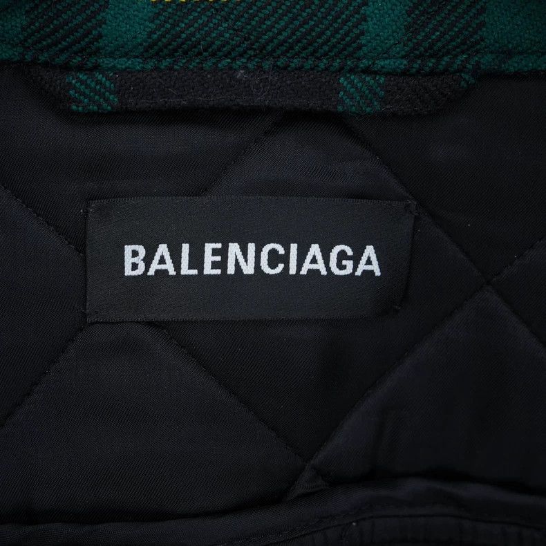 Balenciaga Balenciaga Plaid cotton shirt jacket Size US S / EU 44-46 / 1 - 4 Thumbnail