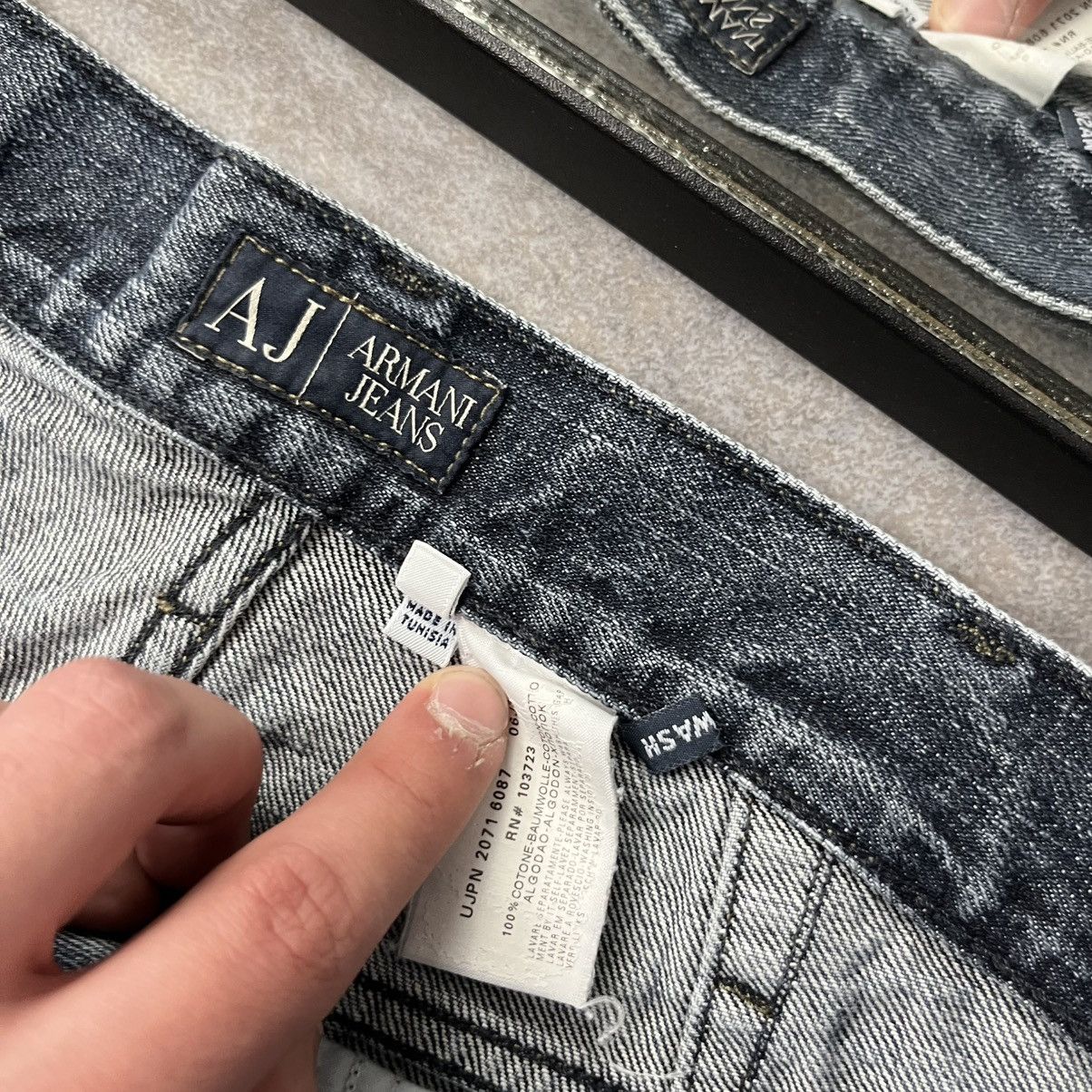 Armani ARMANI VINTAGE METAL LOGO JEANS IF SIX WAS NINE LGB GLAMOUR Size US 32 / EU 48 - 10 Thumbnail
