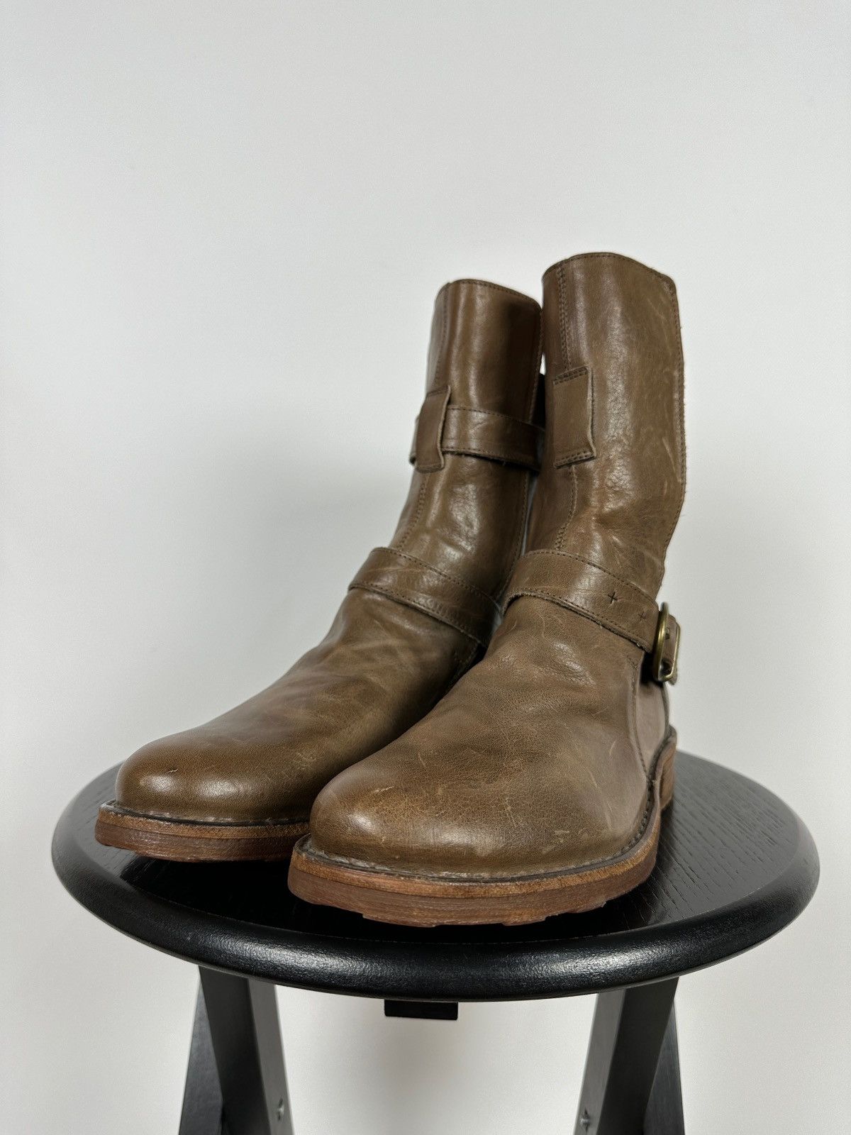 Fiorentini + Baker Fiorentini + Baker Eternity 2 Buckle Moto Ankle Boots Size US 7 / IT 37 - 11 Thumbnail