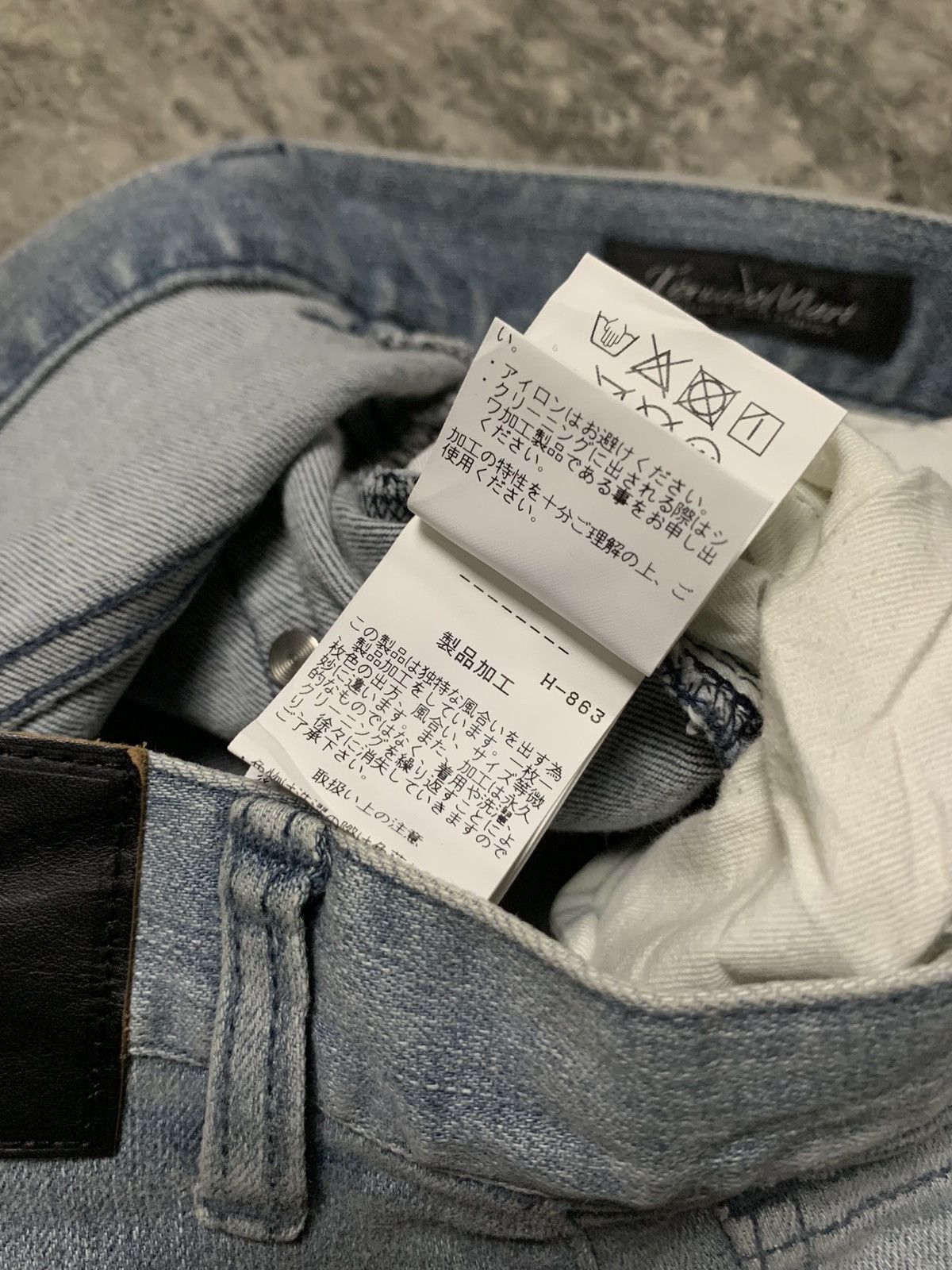 Tornado Mart Tornado Mart Clawmark Wolf Cut Slim Jeans Size US 30 / EU 46 - 11 Thumbnail