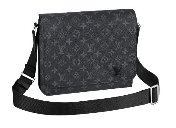 Louis Vuitton District Messenger Bag PM Monogram Eclipse Noir Black Size ONE SIZE - 1 Thumbnail