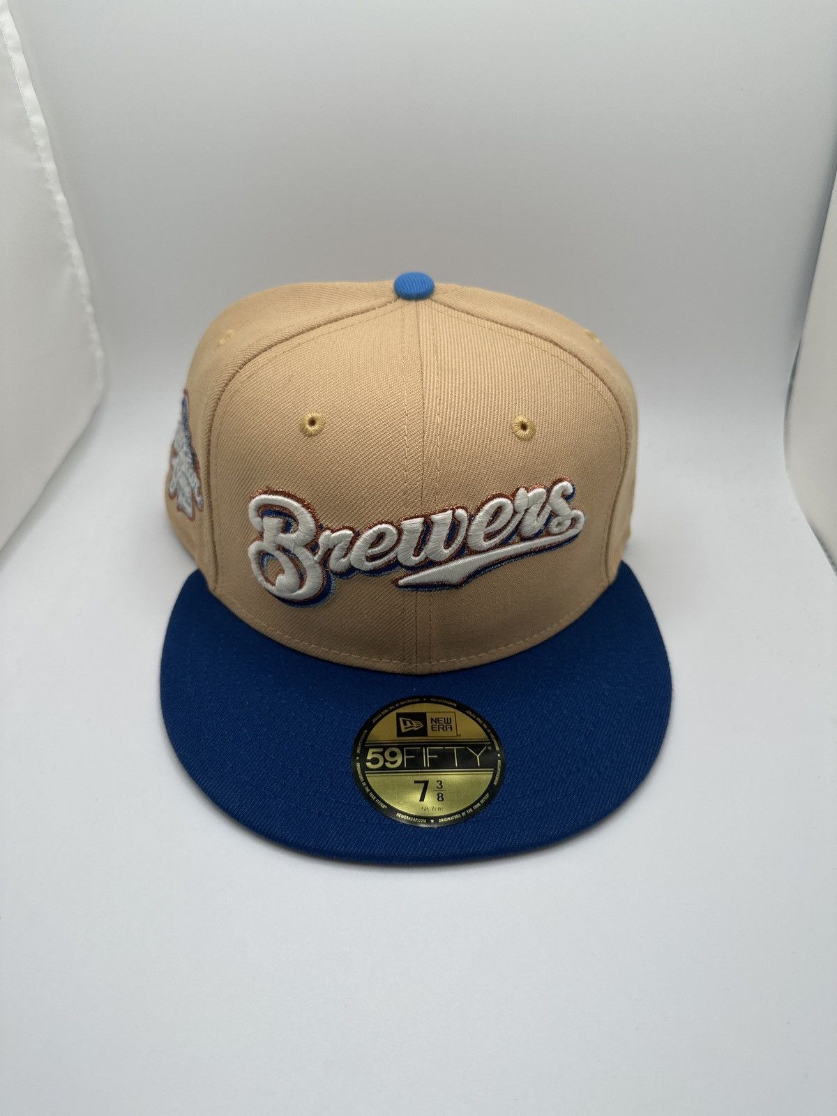 Hat Club × Lids × New Era Milwaukee Brewers 7 3/8 DS Modelo Size ONE SIZE - 1 Thumbnail